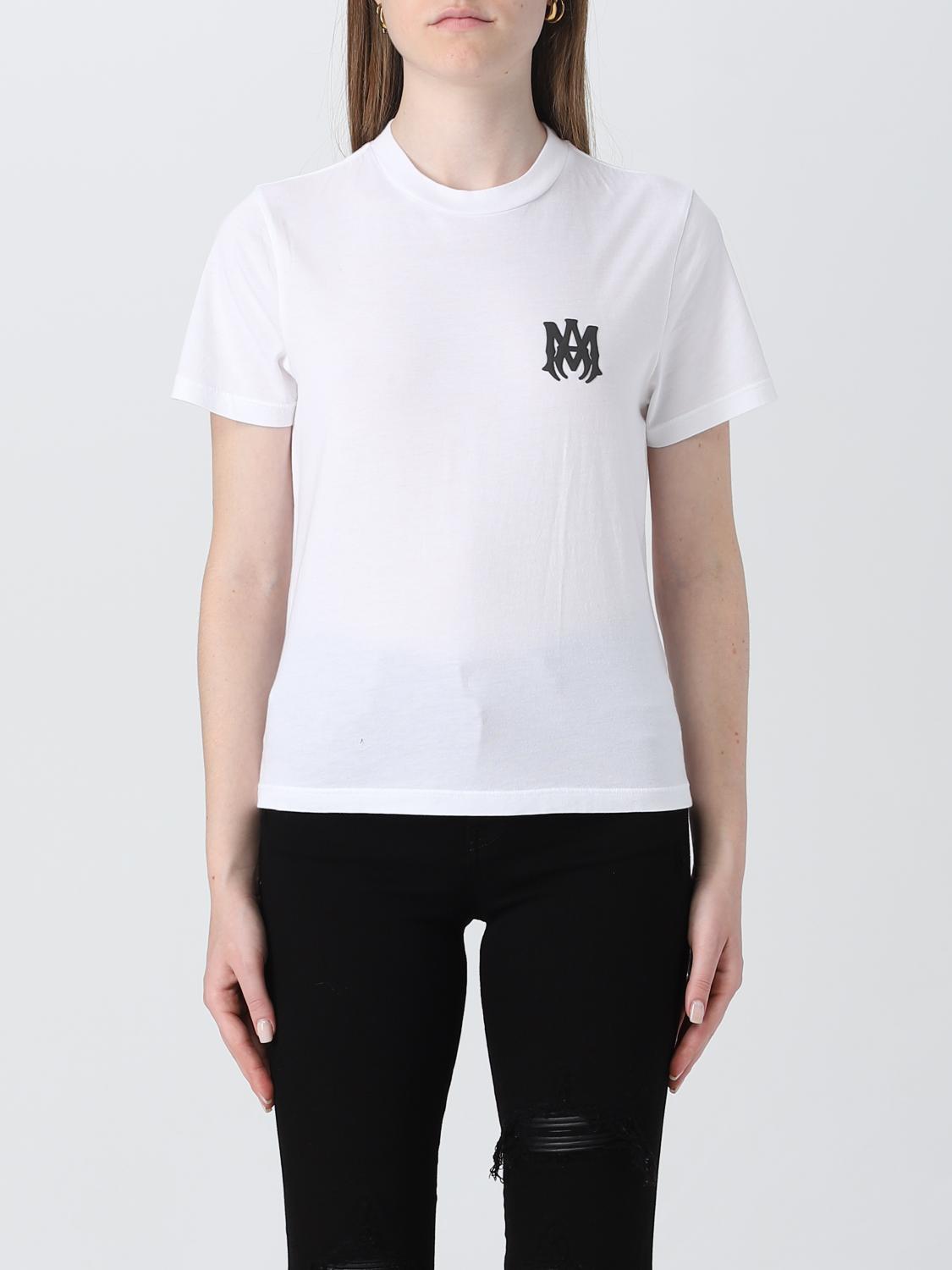 【関税込み】AMIRI ホワイト 'AMIRI For the World' Tシャツ AMIRI logo-print Cotton T-shirt | White | FARFETCH