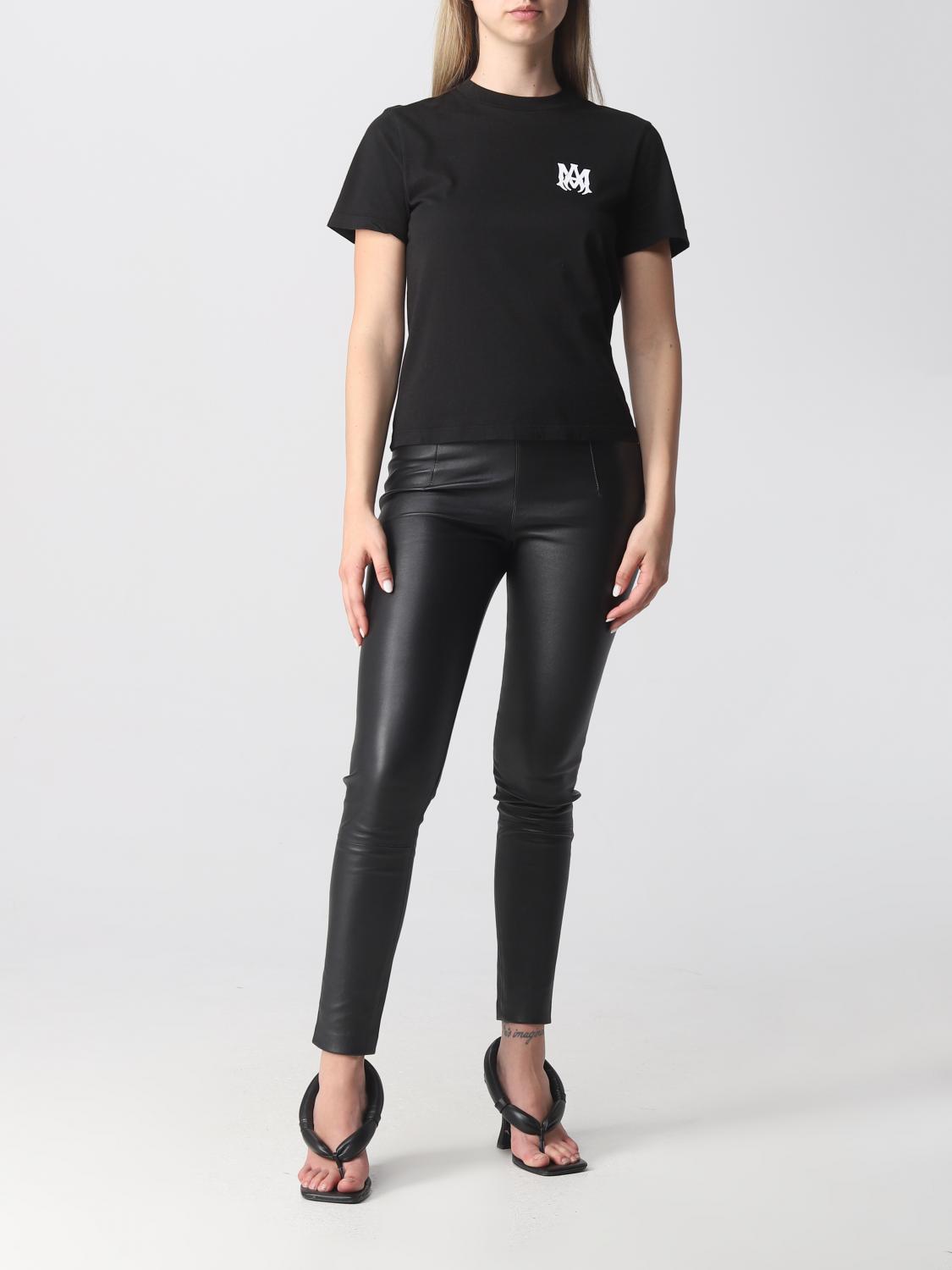 Tシャツ・カットソー AMIRI Women Tunic Tops KNTT1025BLACK Black aa96e5f0-04fc-4b7f-87b7-