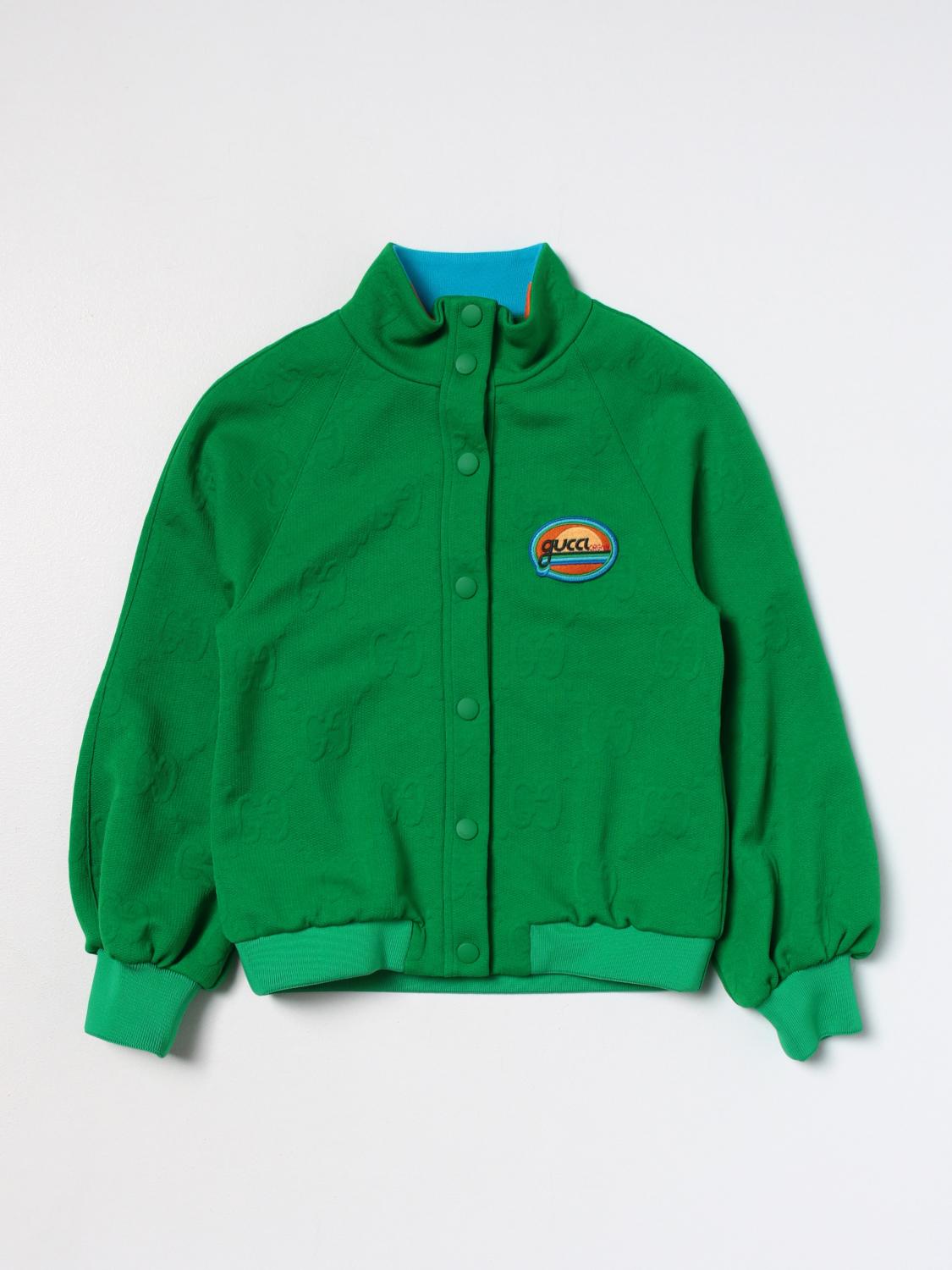 Gucci Jacket kids - Green | 741846XJFKC | GIGLIO.COM