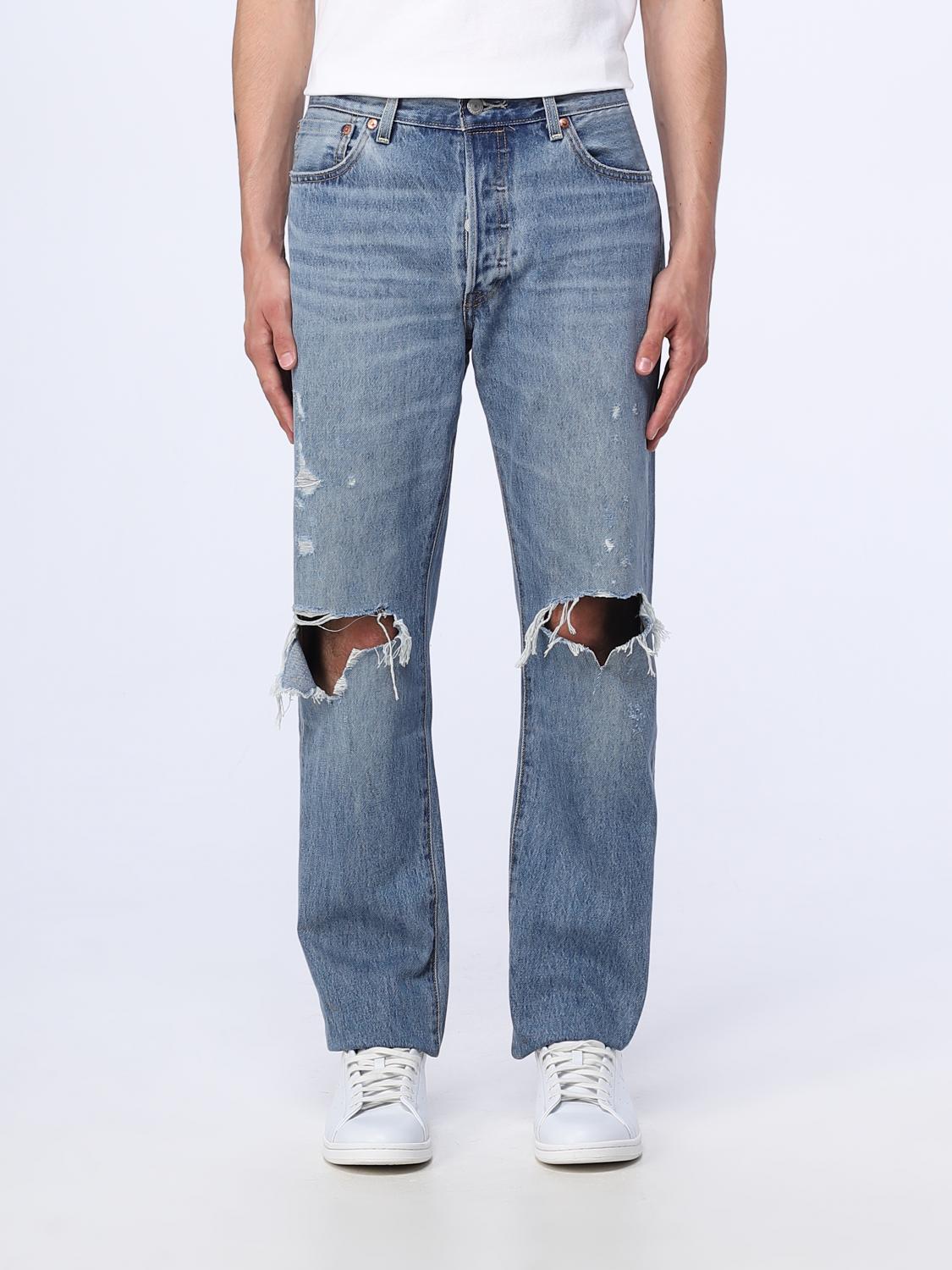 LEVI'S JEANS: Jeans Levi's in denim, Blue - Img 1