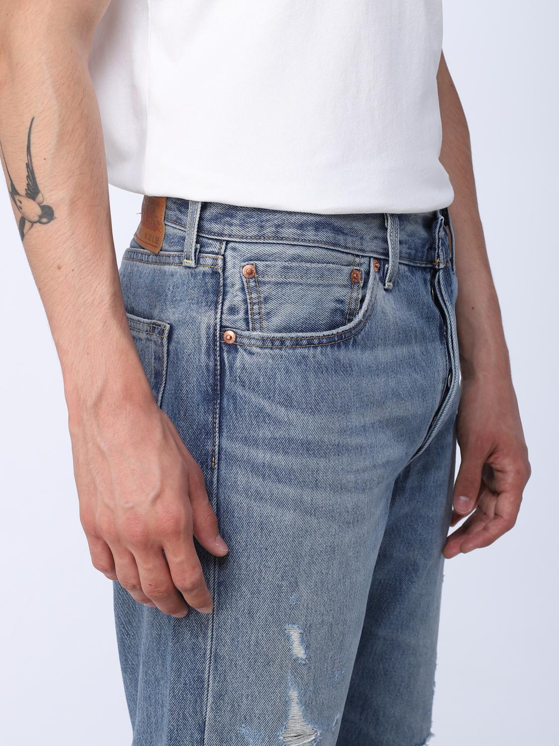 LEVI'S JEANS: Jeans Levi's in denim, Blue - Img 3