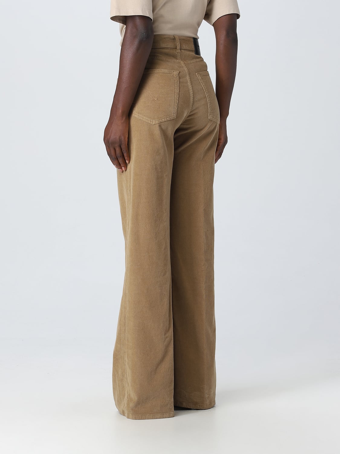 DONDUP JEANS: Jeans Dondup in denim, Beige - Img 2