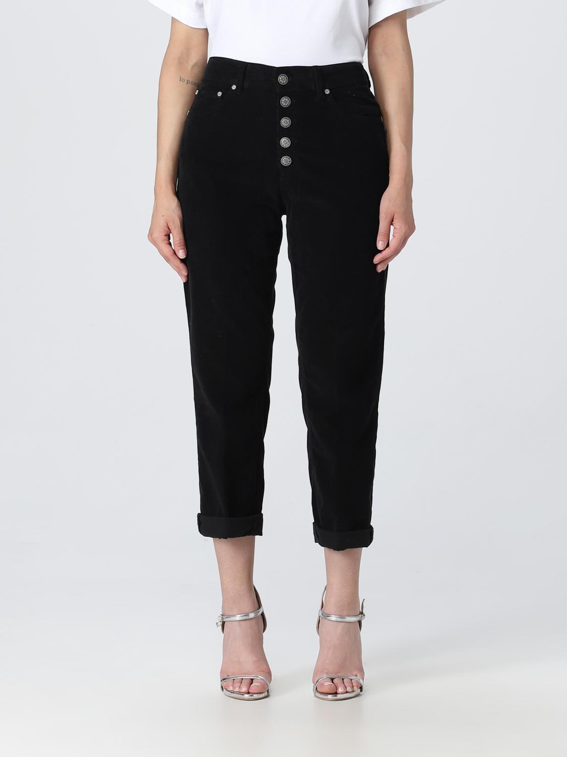 パンツ DONDUP Women Straight Pants DP268BVS0030TRT999 Black Dondup pants - Black - Women | DP268BBS0030PTD999 | thebs.com
