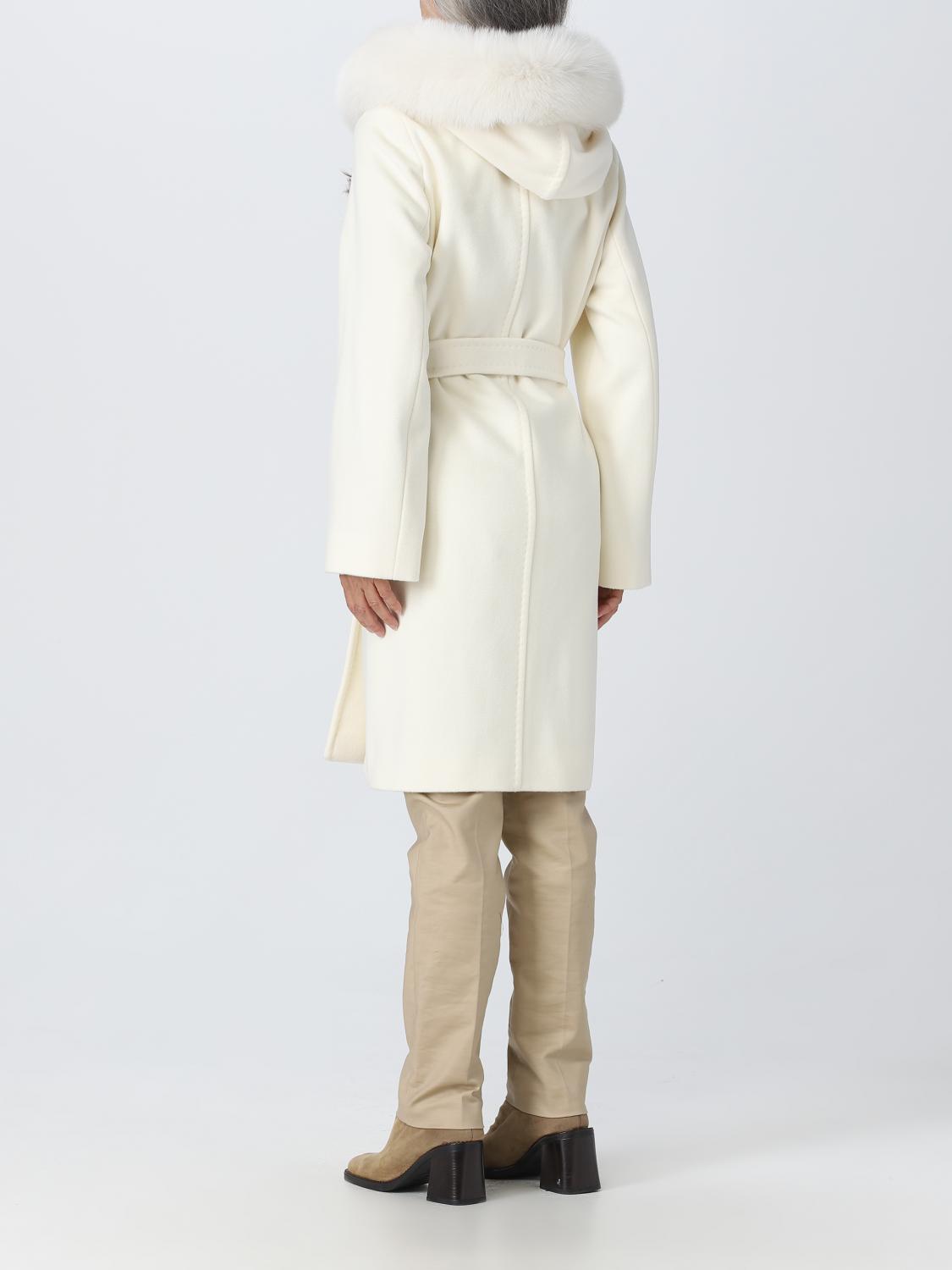 MAX MARA MANTEL: Mantel damen Max Mara, Weiß - Img 2