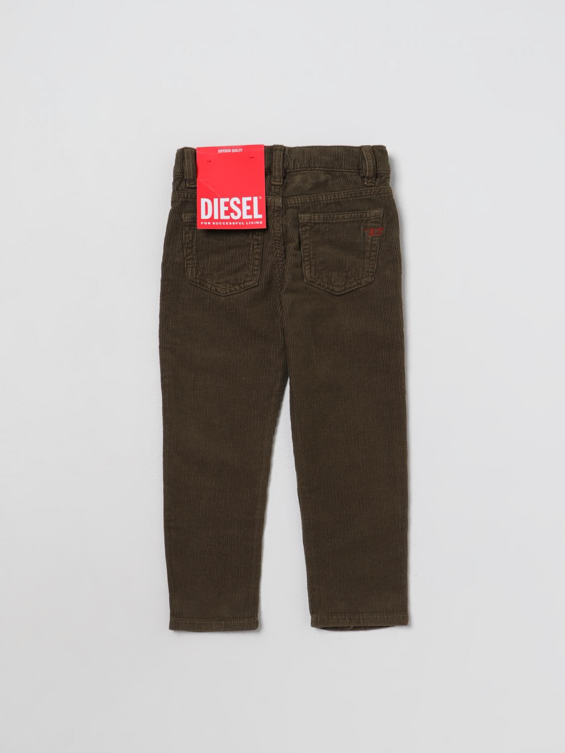 DIESEL PANTALON: Pantalon enfant Diesel, Vert - Img 2