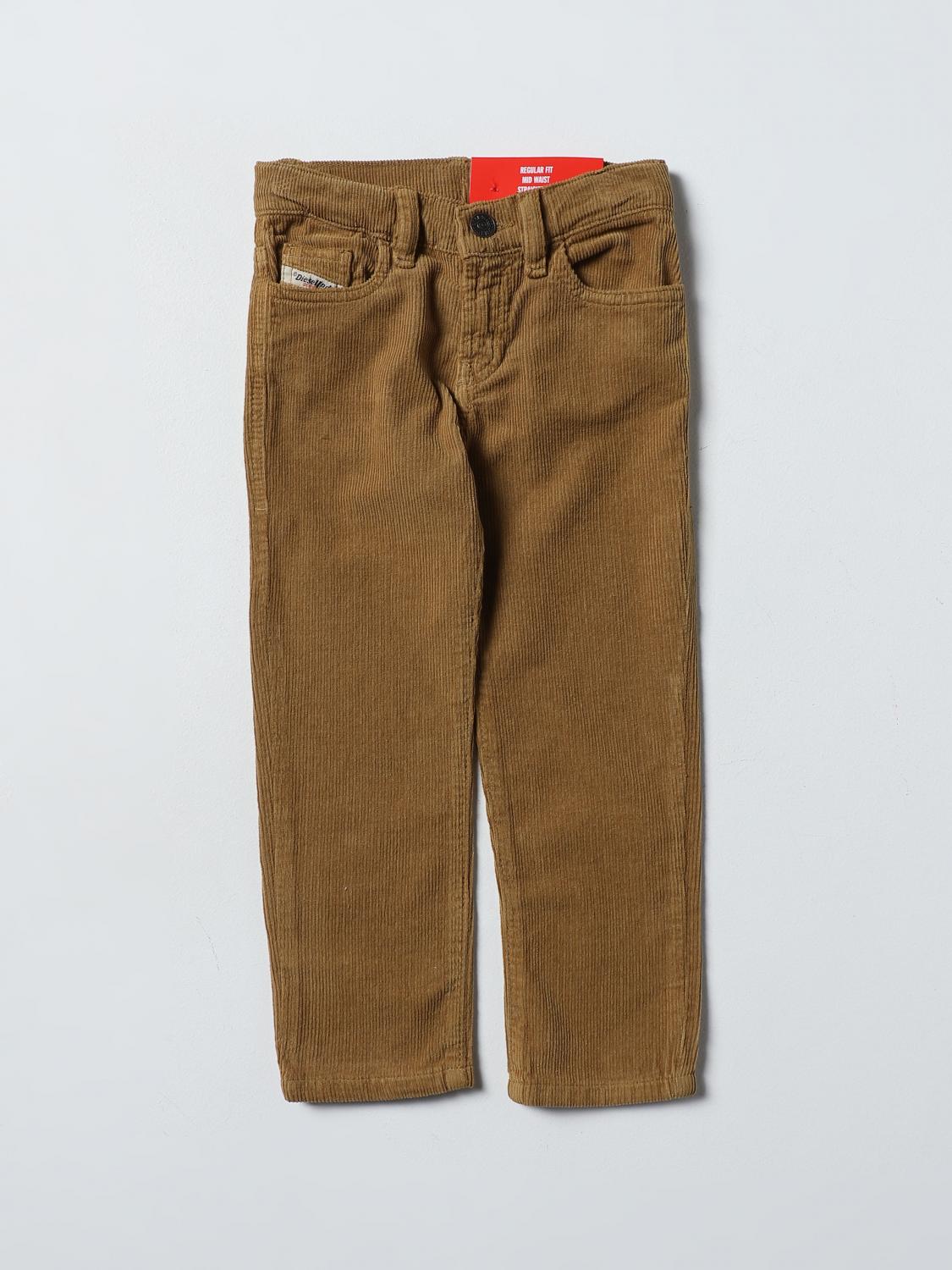 DIESEL PANTALON: Pantalon enfant Diesel, Moutarde - Img 1