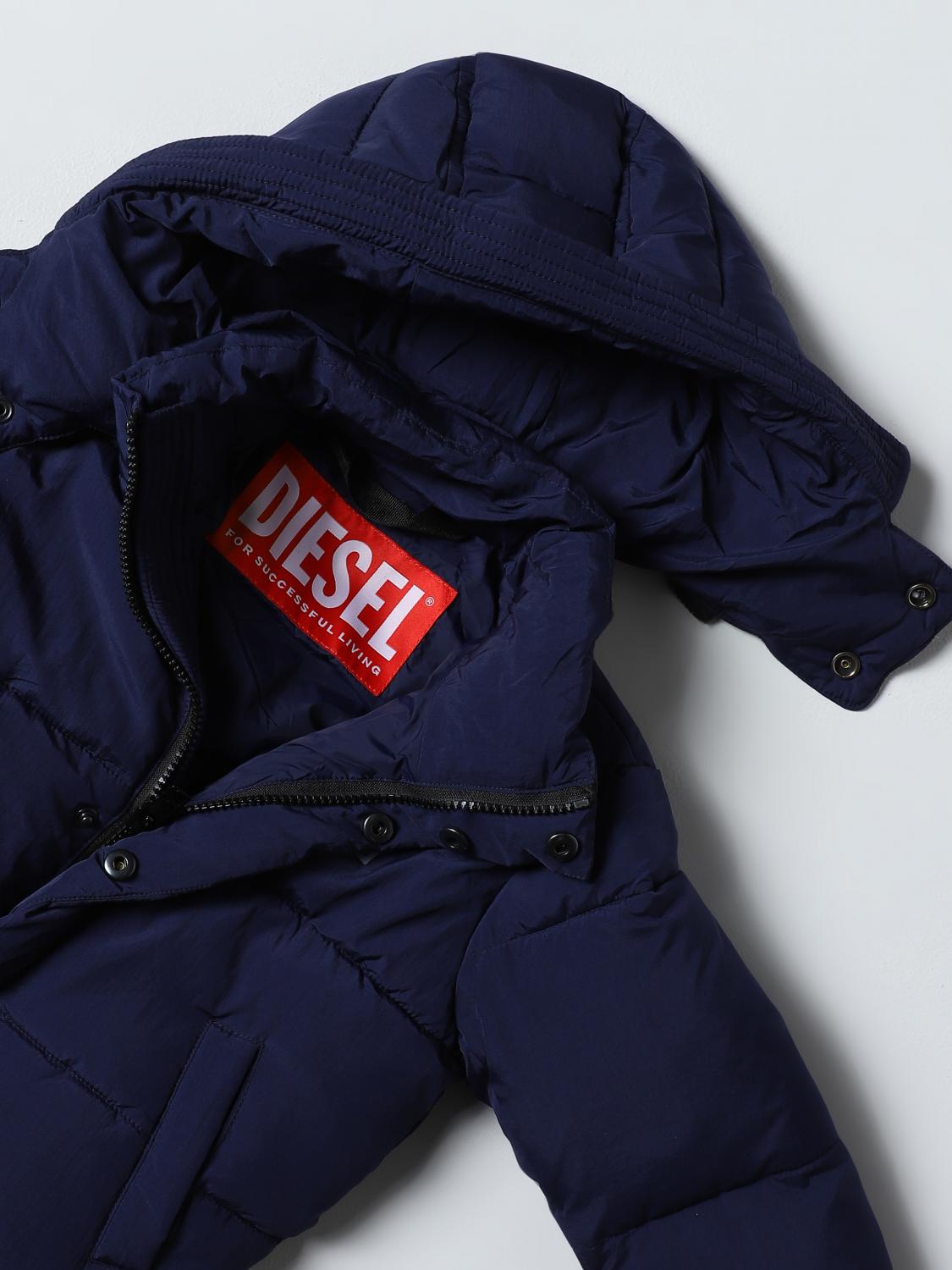 DIESEL JACKE: Jacke kinder Diesel, Blau - Img 3