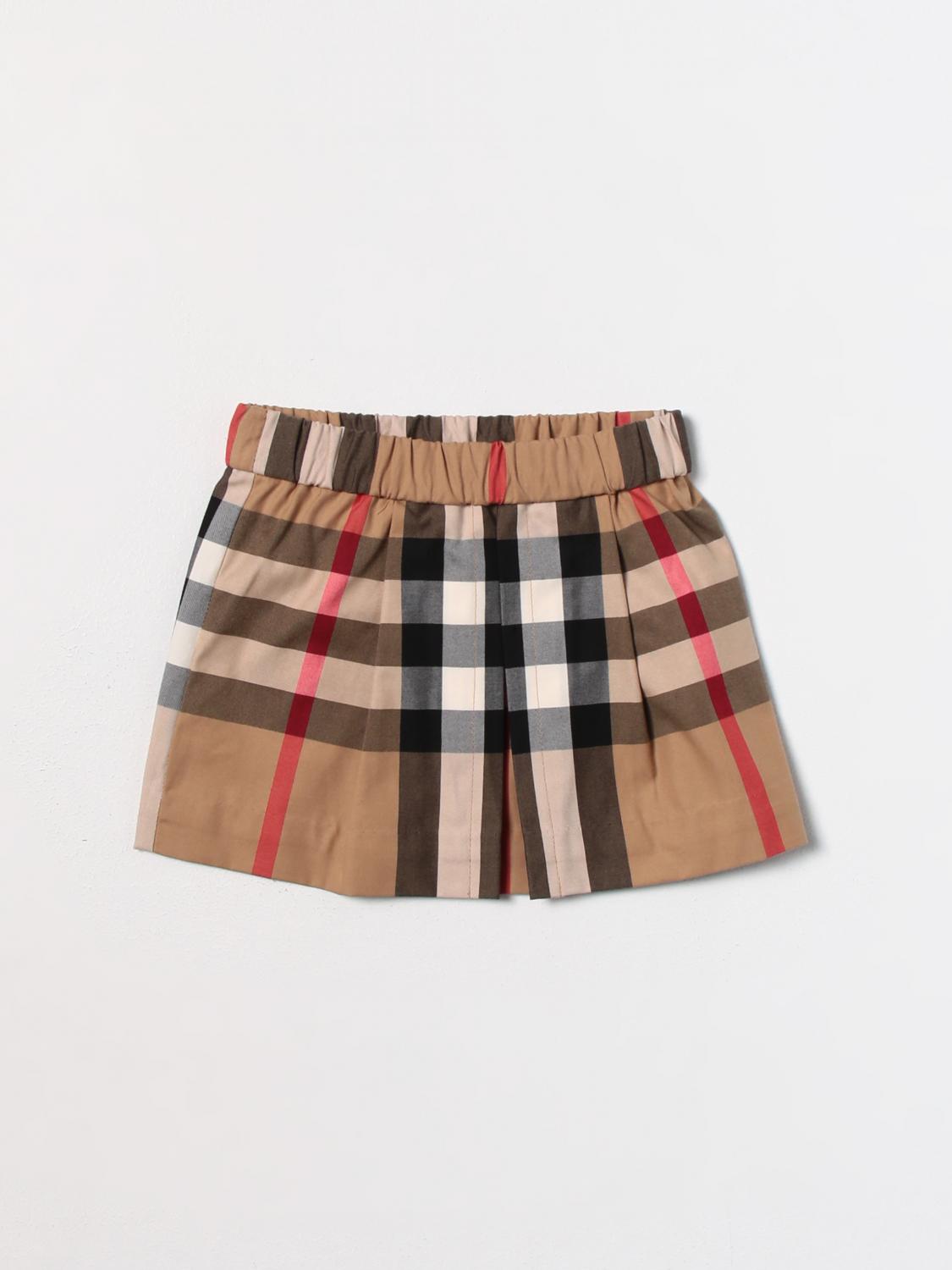 BURBERRY: Skirt kids Kids Beige Burberry skirt 8061827 online - Main Image