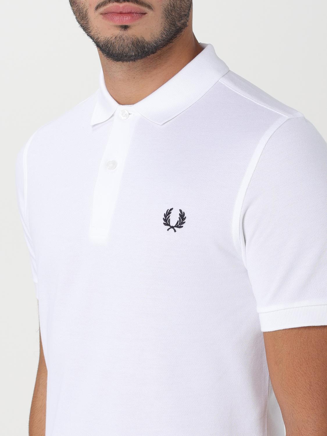 FRED PERRY POLO: Polo Fred Perry in cotone piquet, Bianco - Img 3