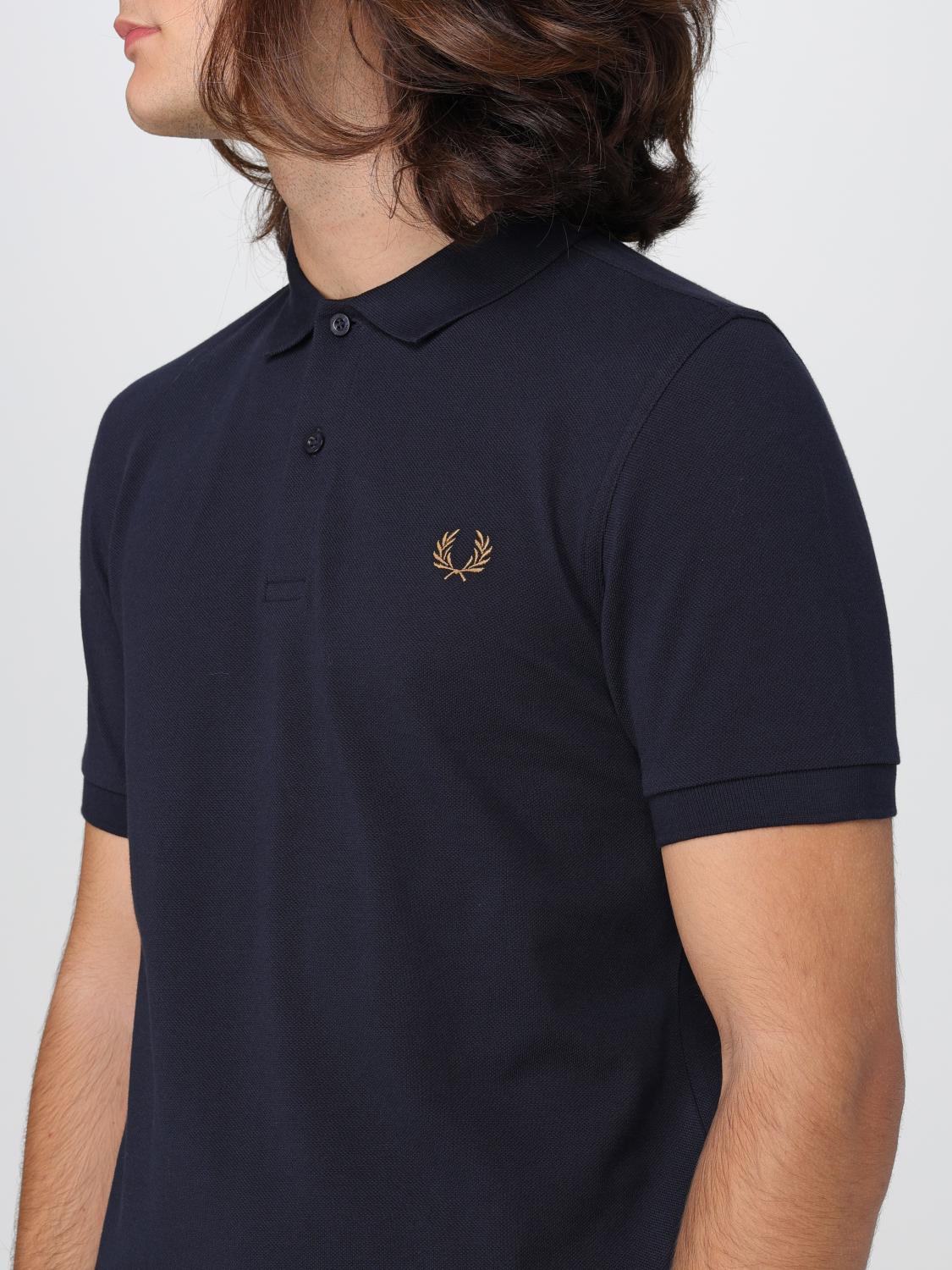 FRED PERRY POLO: Polo Fred Perry in cotone piquet, Blue - Img 3
