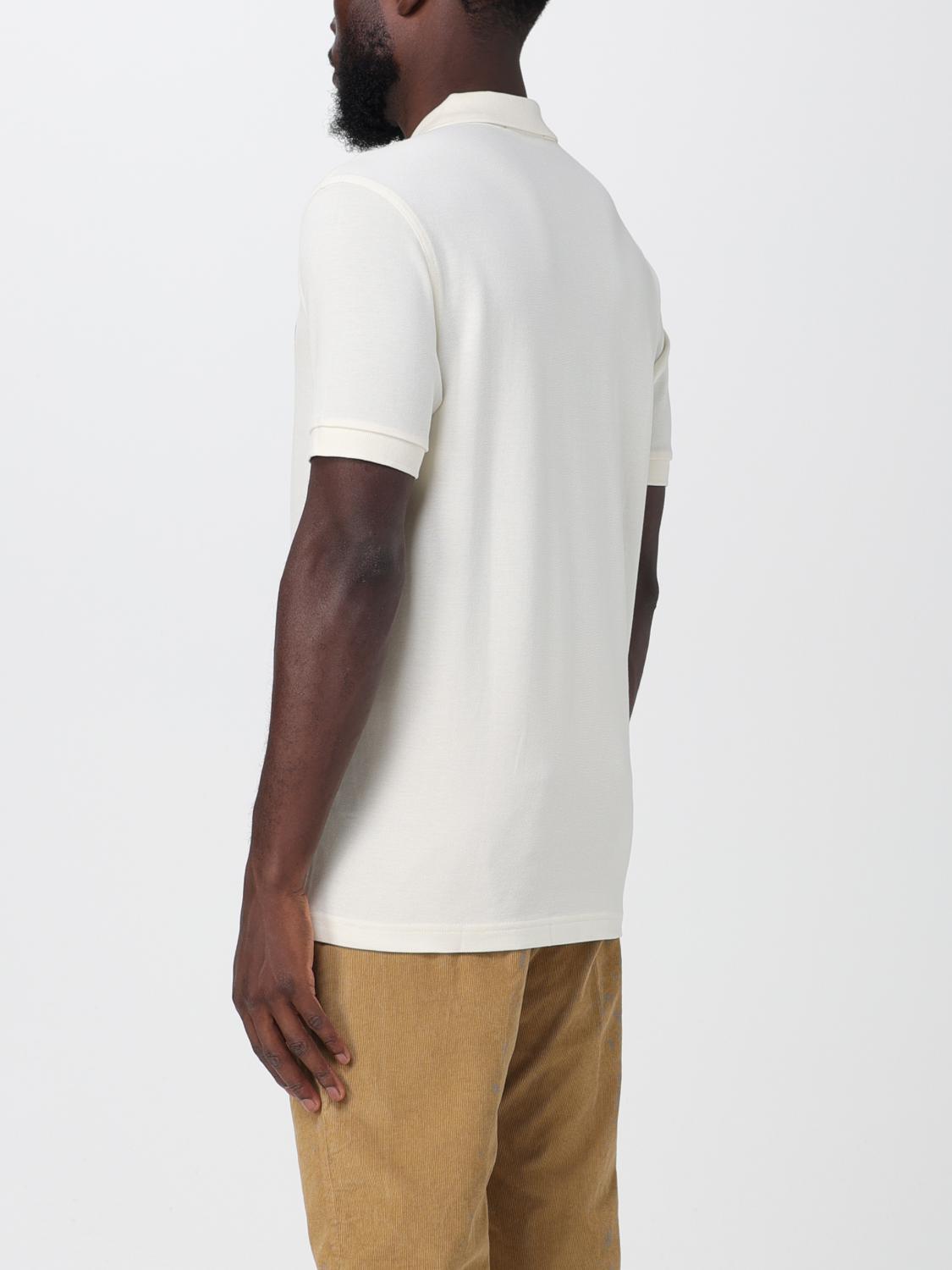 FRED PERRY POLO: Polo Fred Perry in cotone piquet, Ecru - Img 2
