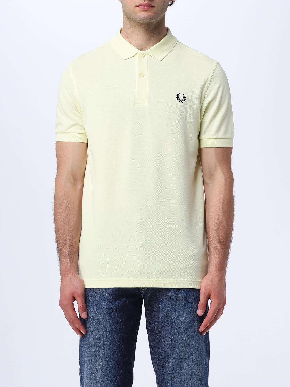 FRED PERRY POLO: Polo Fred Perry in cotone piquet, Limone - Img 1