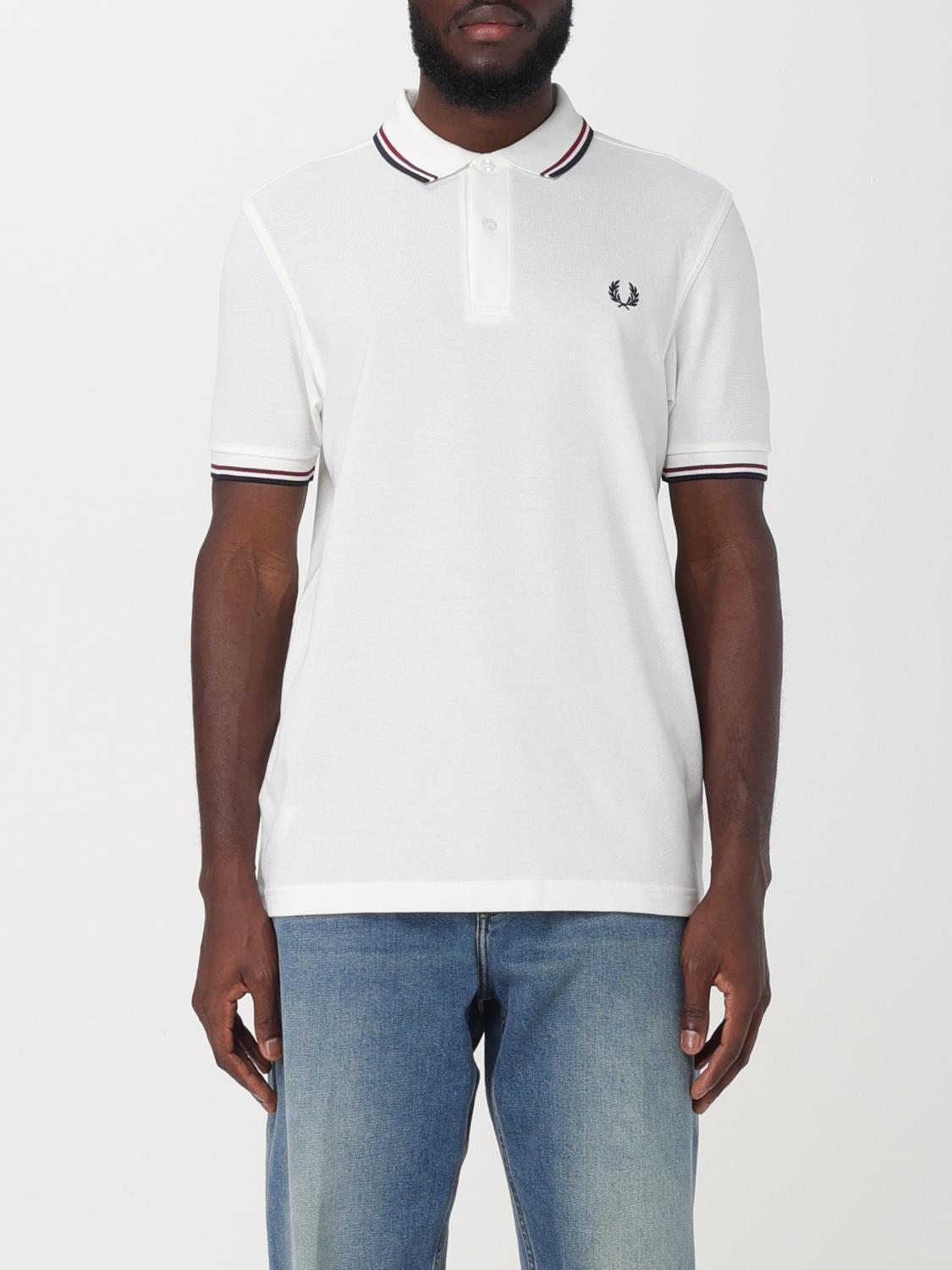 FRED PERRY POLO: Polo herren Fred Perry, Weiß - Img 1