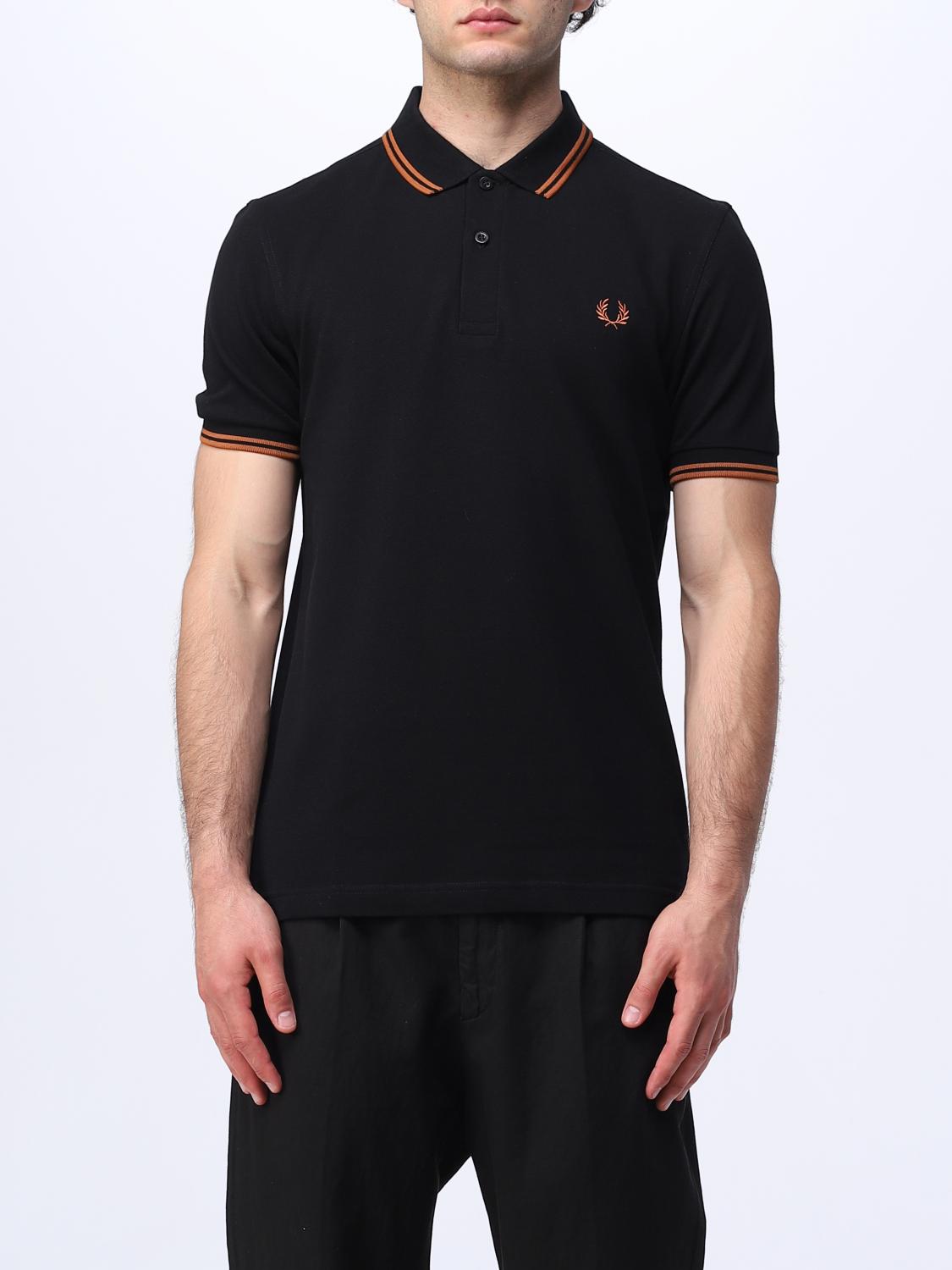 FRED PERRY POLO: Polo herren Fred Perry, Schwarz - Img 1