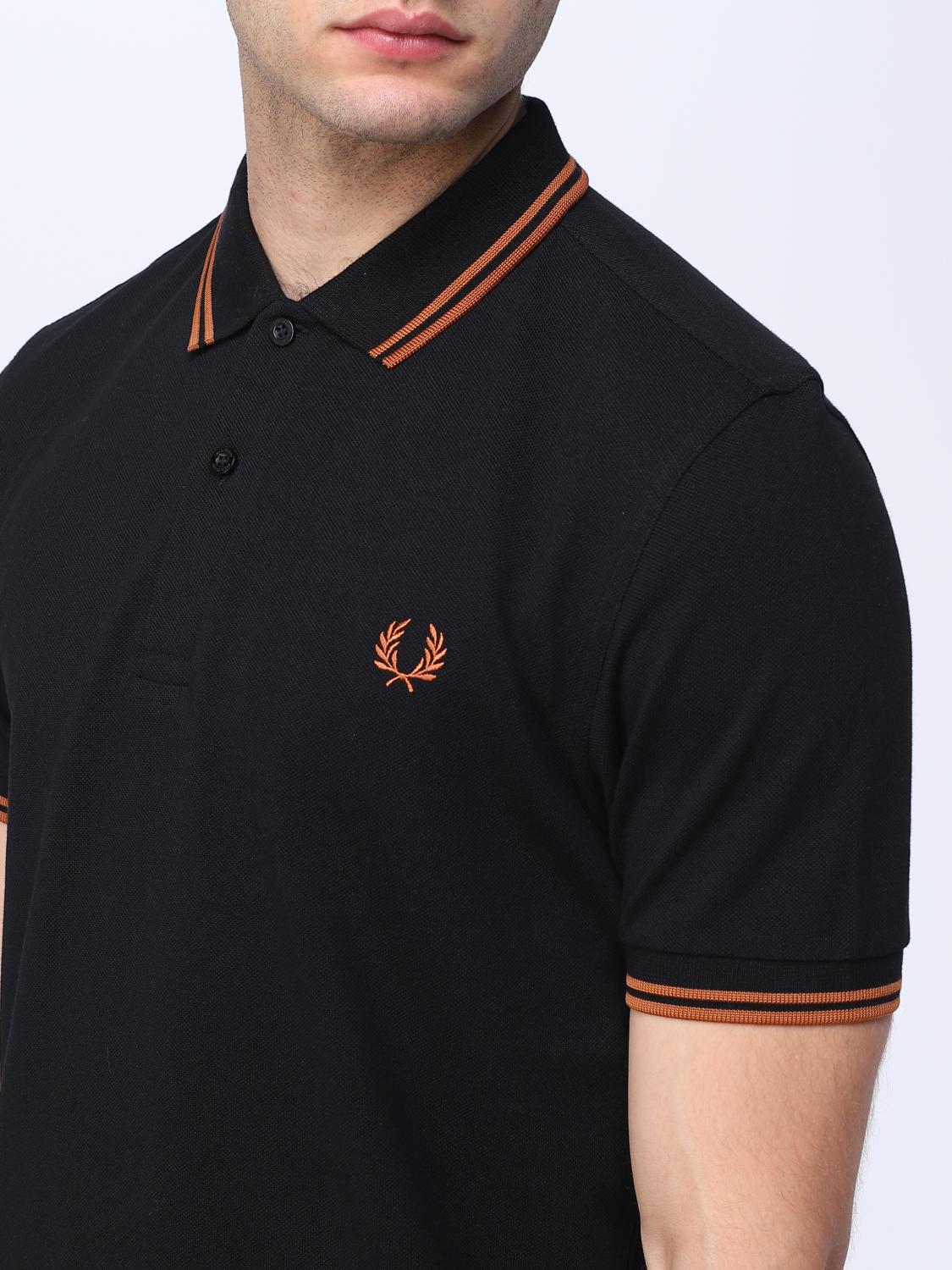 FRED PERRY POLO: Polo herren Fred Perry, Schwarz - Img 3