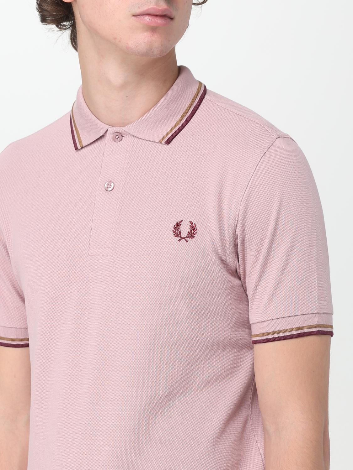 FRED PERRY POLO: Polo hombre Fred Perry, Rosa - Img 3