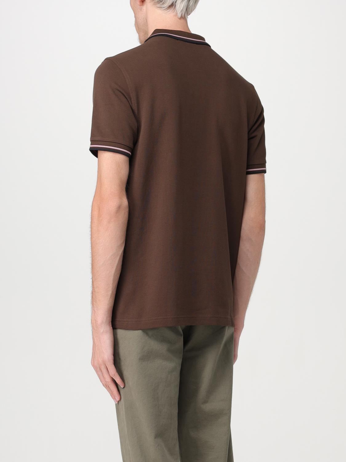 FRED PERRY POLO: Polo hombre Fred Perry, Marrón - Img 2
