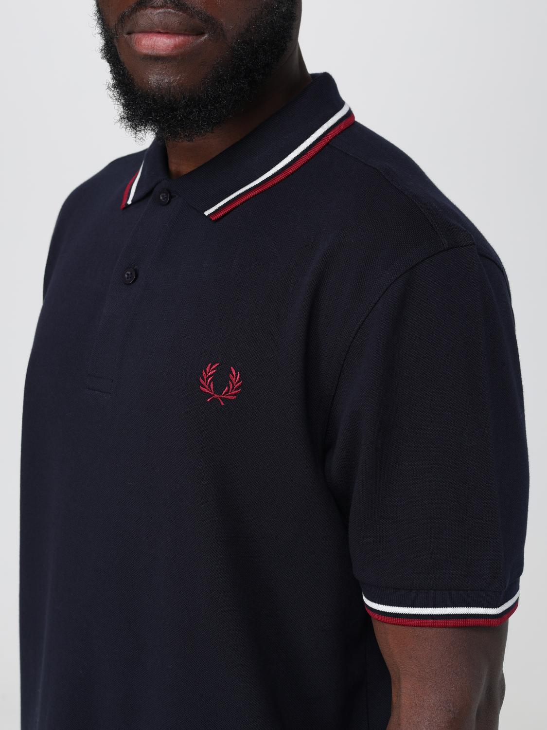 FRED PERRY POLO: Polo herren Fred Perry, Navy - Img 3