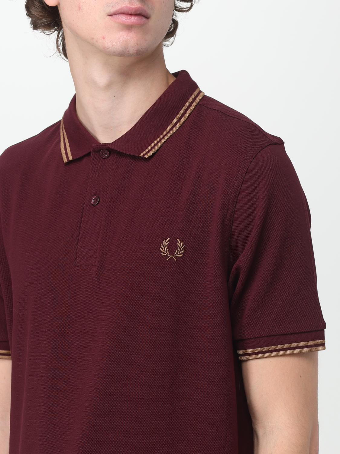 FRED PERRY POLO: Polo hombre Fred Perry, Granate - Img 3
