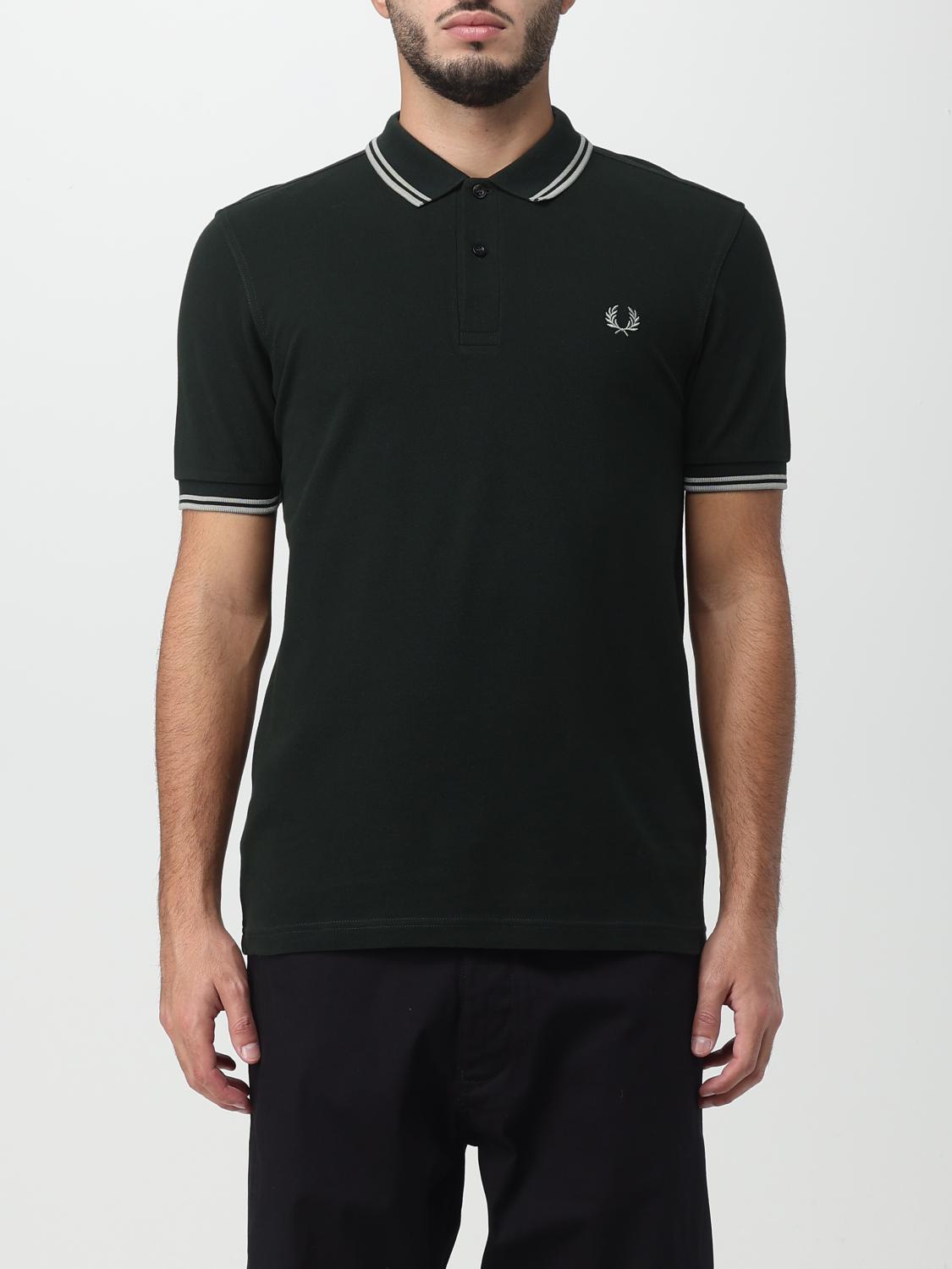 FRED PERRY POLO: Polo hombre Fred Perry, Verde Botella - Img 1
