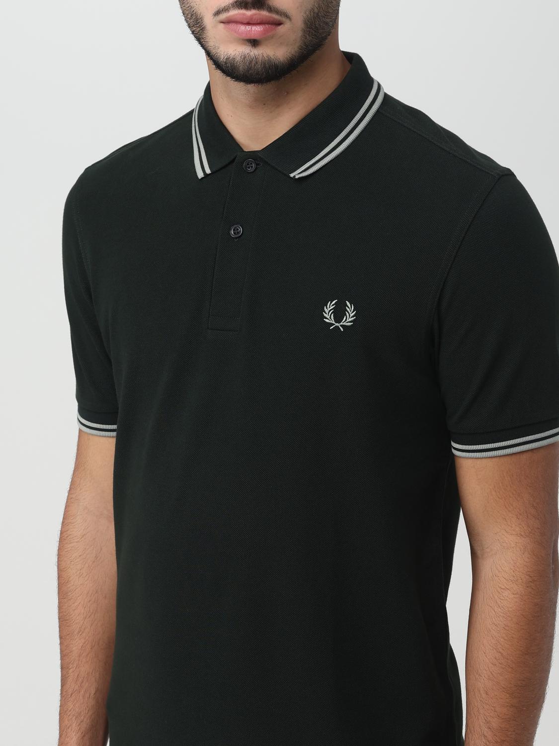 FRED PERRY POLO: Polo hombre Fred Perry, Verde Botella - Img 3