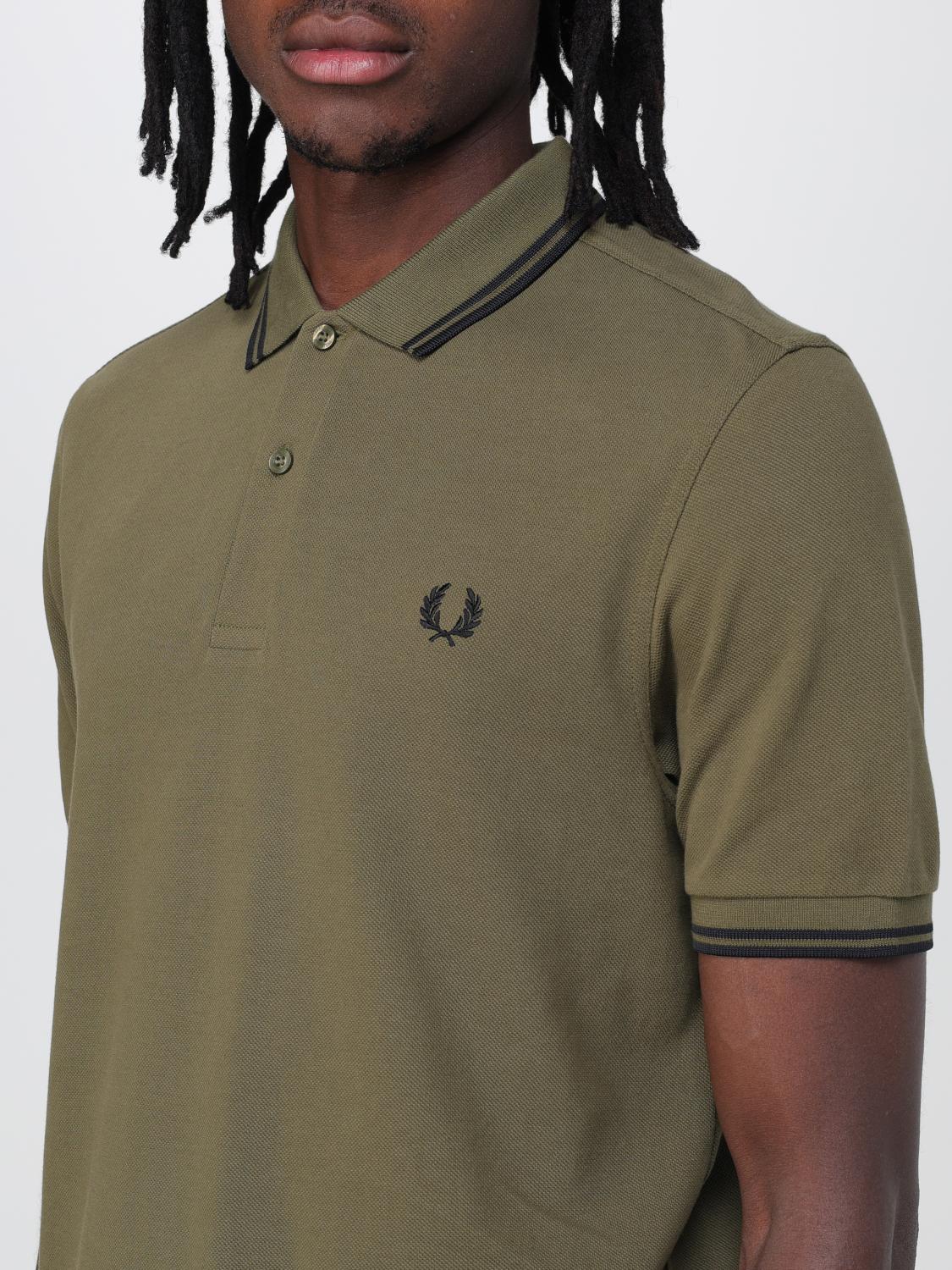 FRED PERRY POLO: Polo herren Fred Perry, Emerald - Img 3