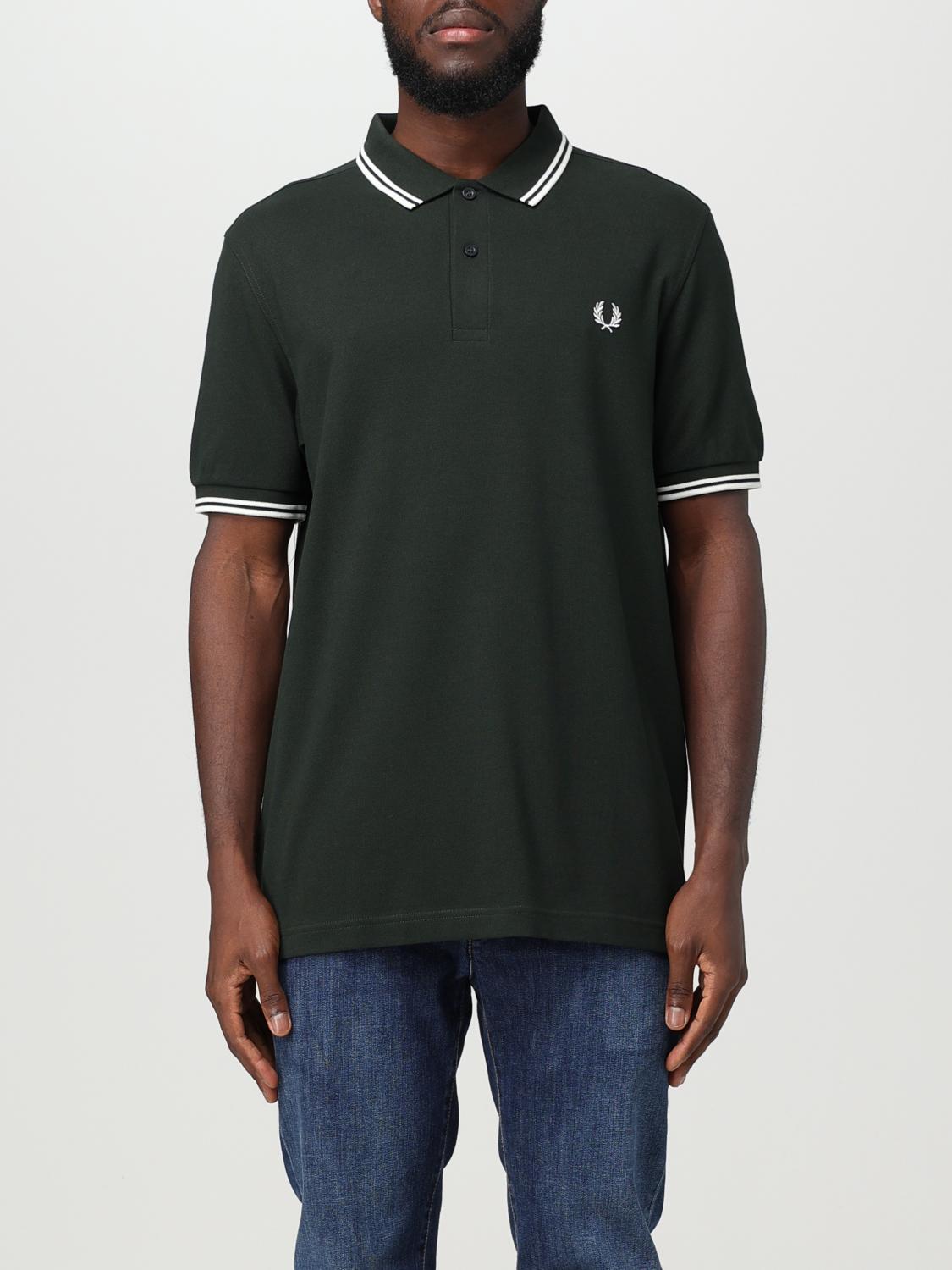 FRED PERRY POLO: Polo herren Fred Perry, Grasgrün - Img 1