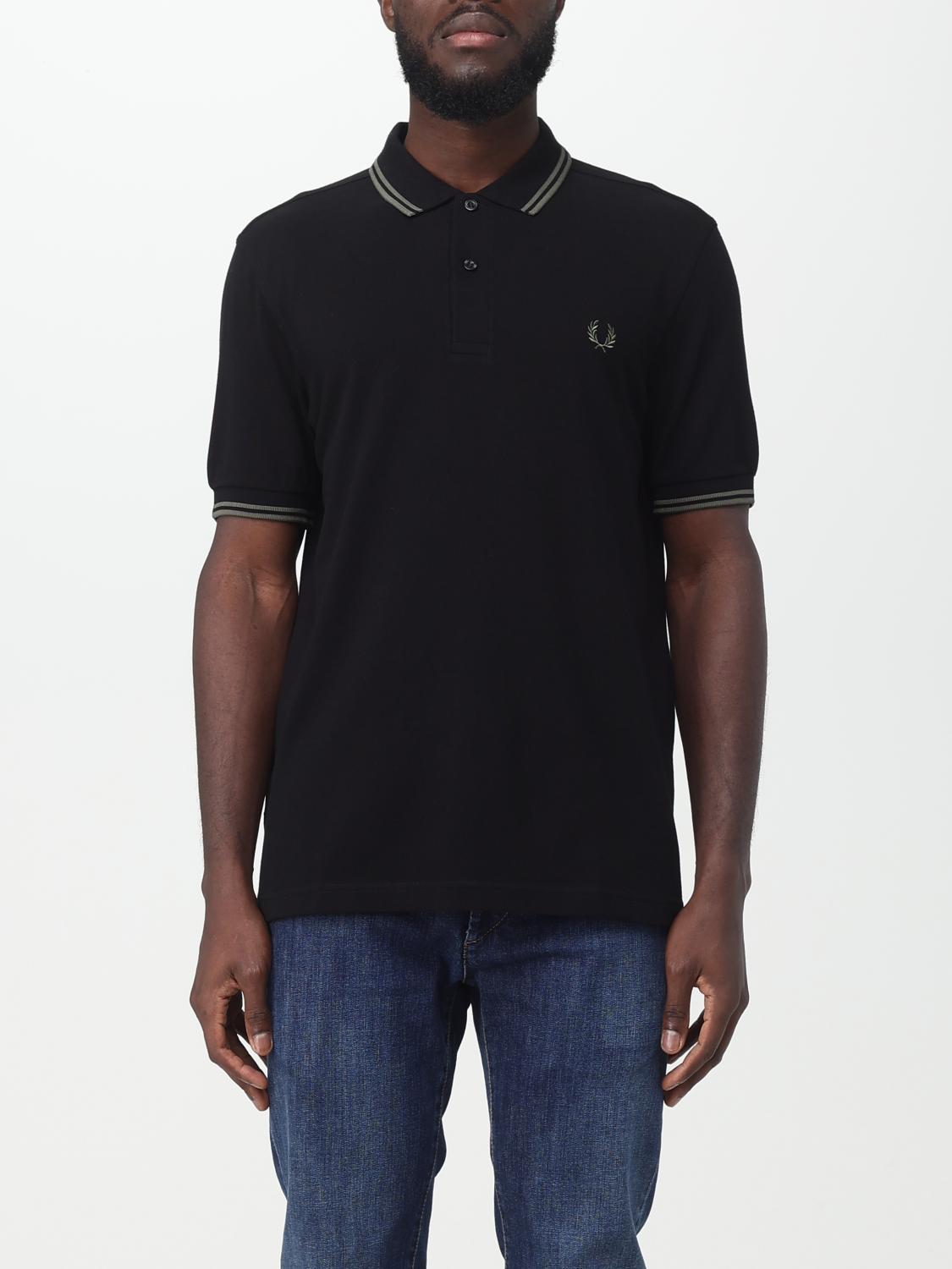 FRED PERRY POLO: Polo herren Fred Perry, Schwarz 1 - Img 1