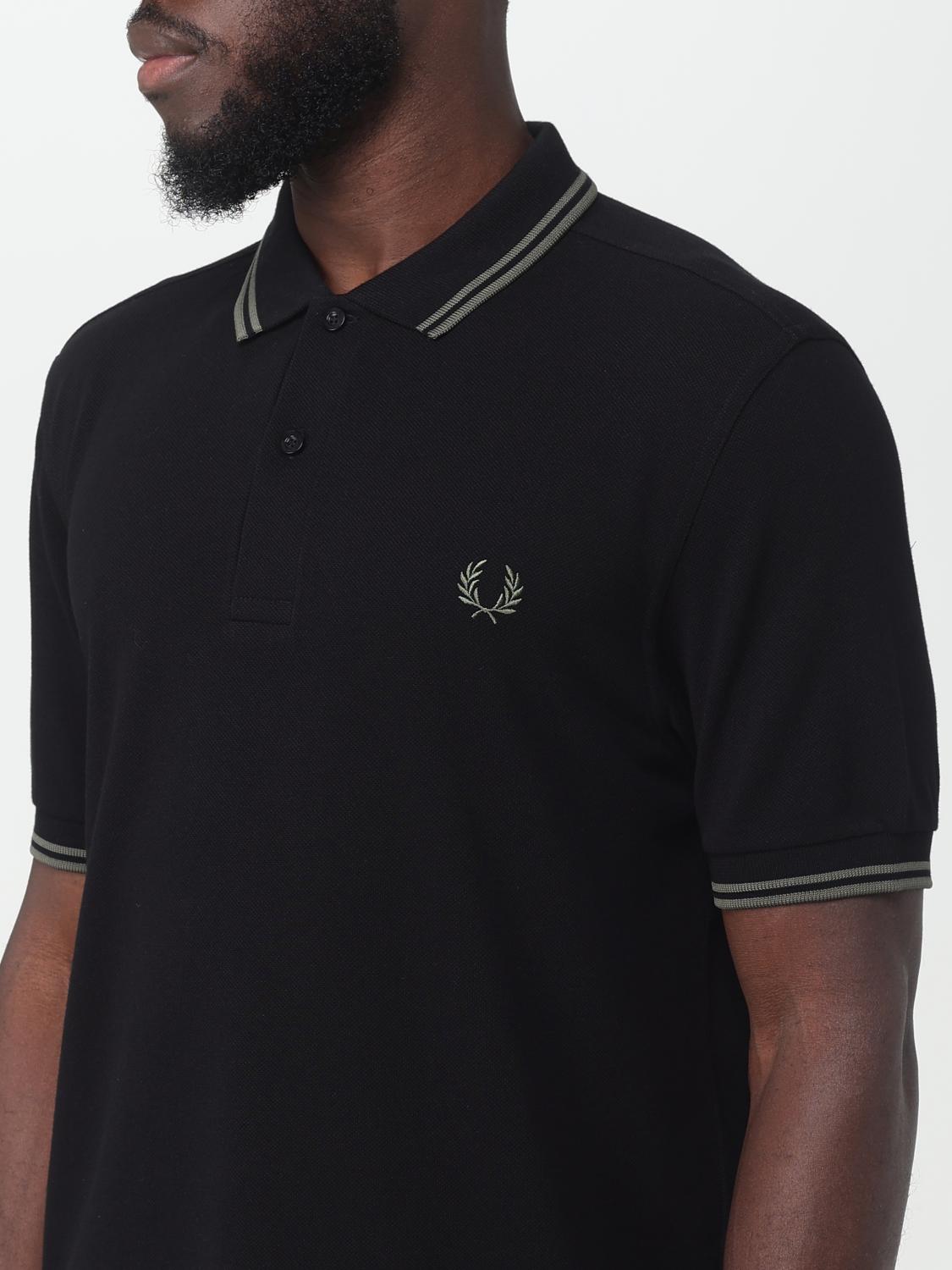FRED PERRY POLO: Polo herren Fred Perry, Schwarz 1 - Img 3