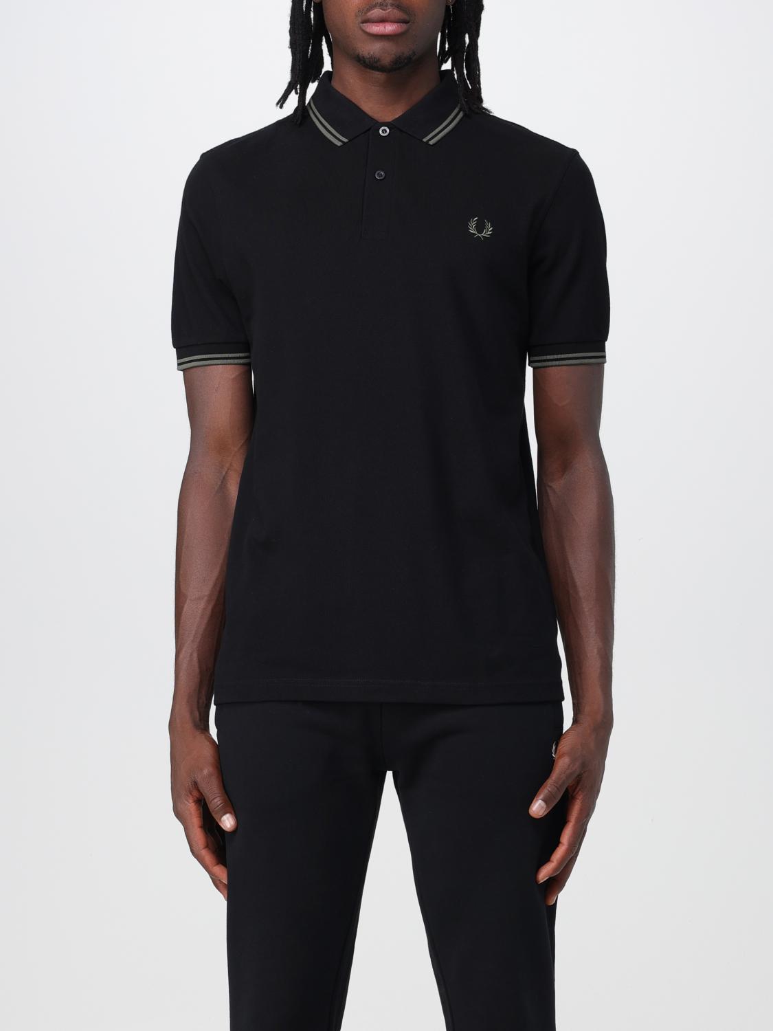 FRED PERRY POLO: Polo herren Fred Perry, Schwarz 2 - Img 1