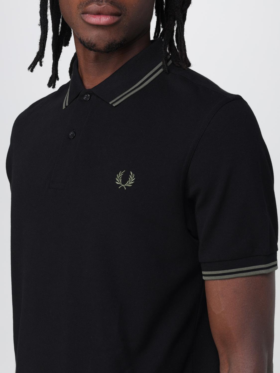 FRED PERRY POLO: Polo herren Fred Perry, Schwarz 2 - Img 3