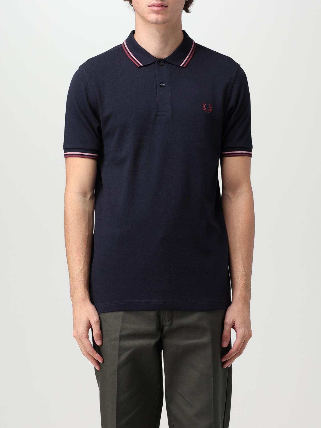 FRED PERRY POLO: Polo herren Fred Perry, Blau 1 - Img 1