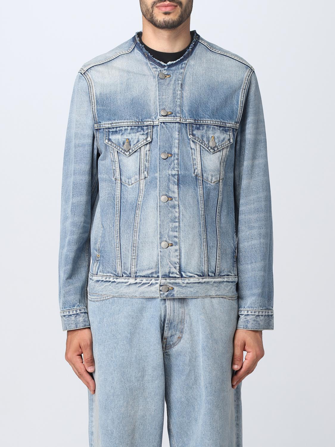 MAISON MARGIELA:ジャケット メンズ - ブルー | GIGLIO.COM MAISON MARGIELA:ジャケット メンズ - ブルー | GIGLIO.COM
