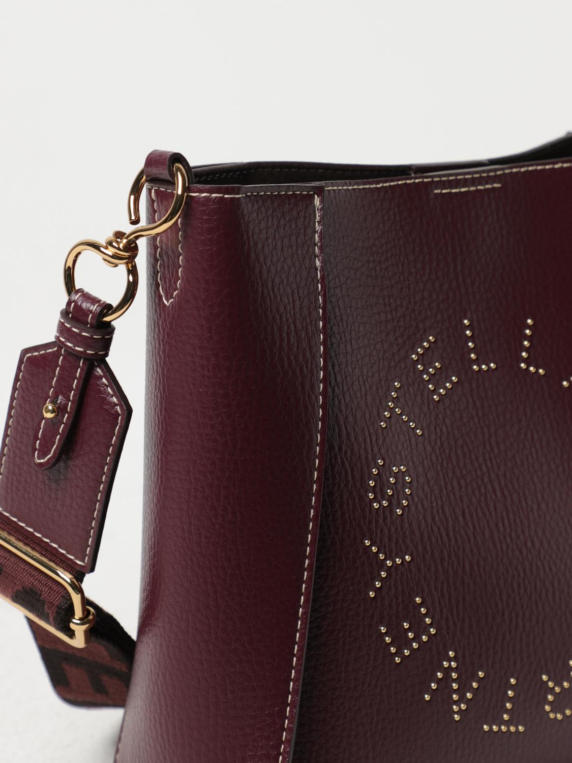Stella McCartney bag in grained synthetic leather - Violet