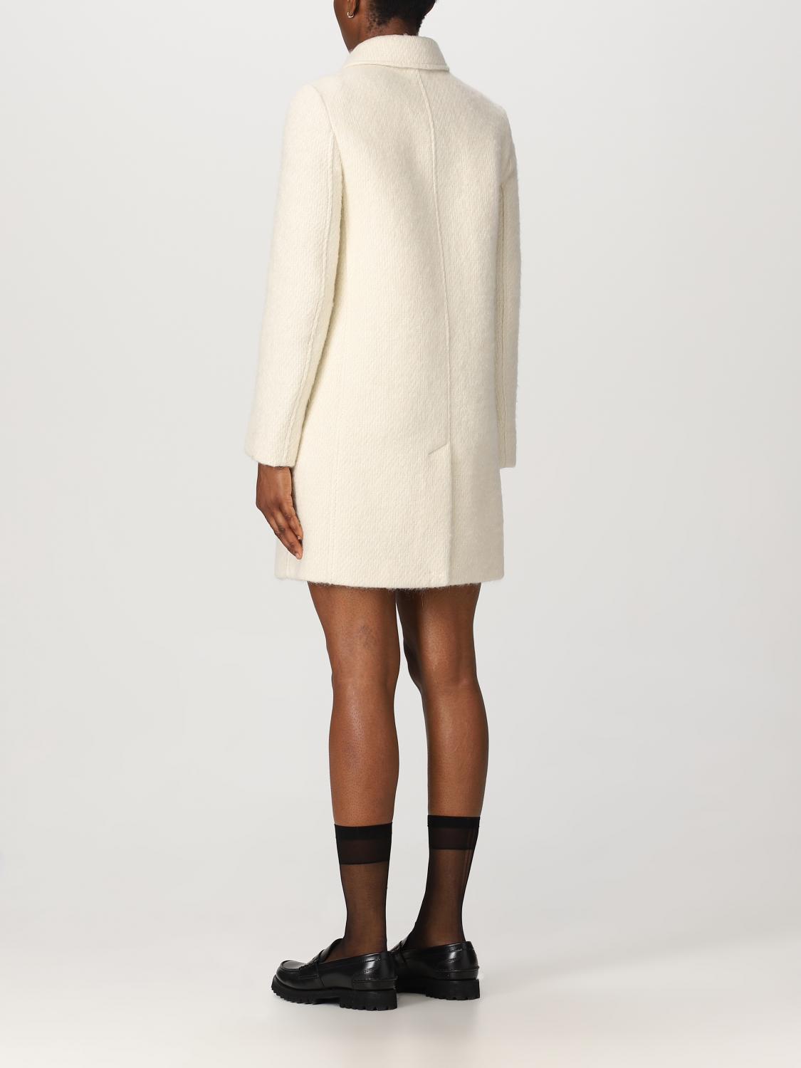 RED VALENTINO 極美品　ホワイト　ブークレコート RED VALENTINO - RED VALENTINO ホワイトモヘアコートの通販 by 又来綾