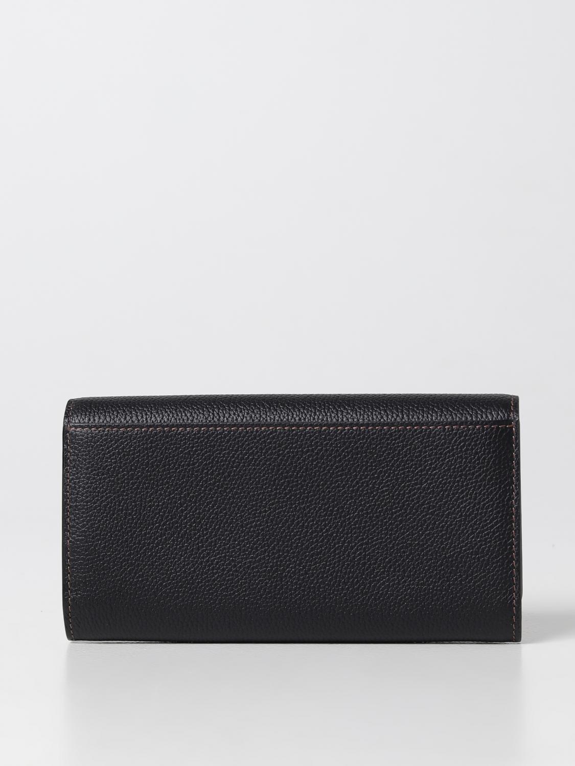 BURBERRY WALLET: Burberry wallet in grained leather, Black - Img 3