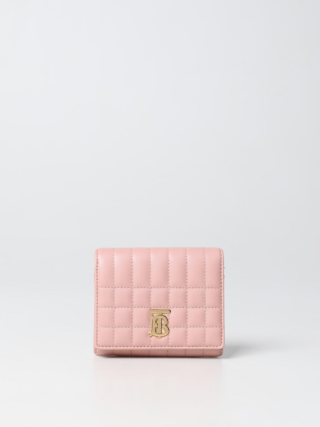 Portafoglio burberry rosa deals