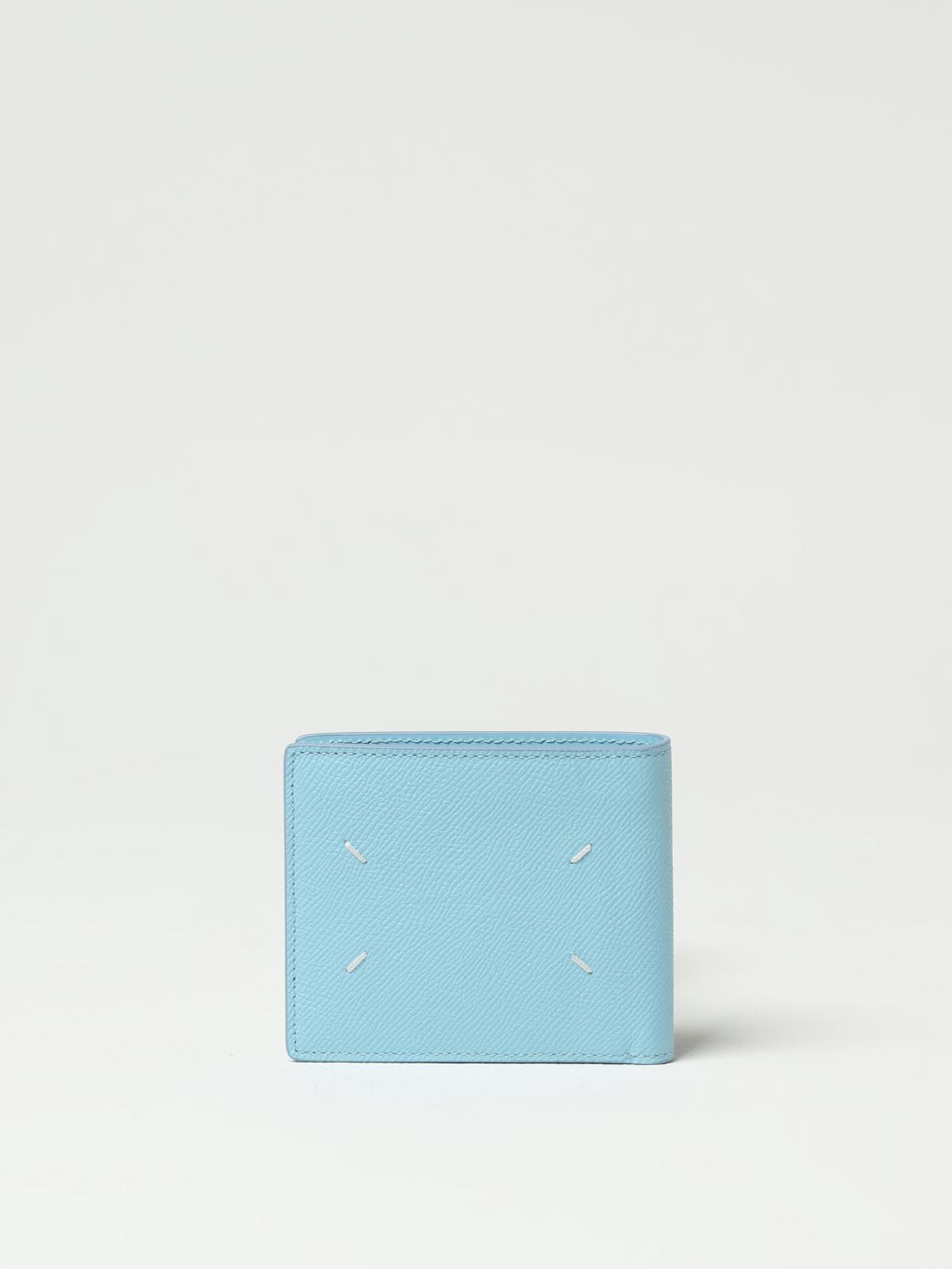 MAISON MARGIELA WALLET: Wallet men Maison Margiela, Sky Blue - Img 3