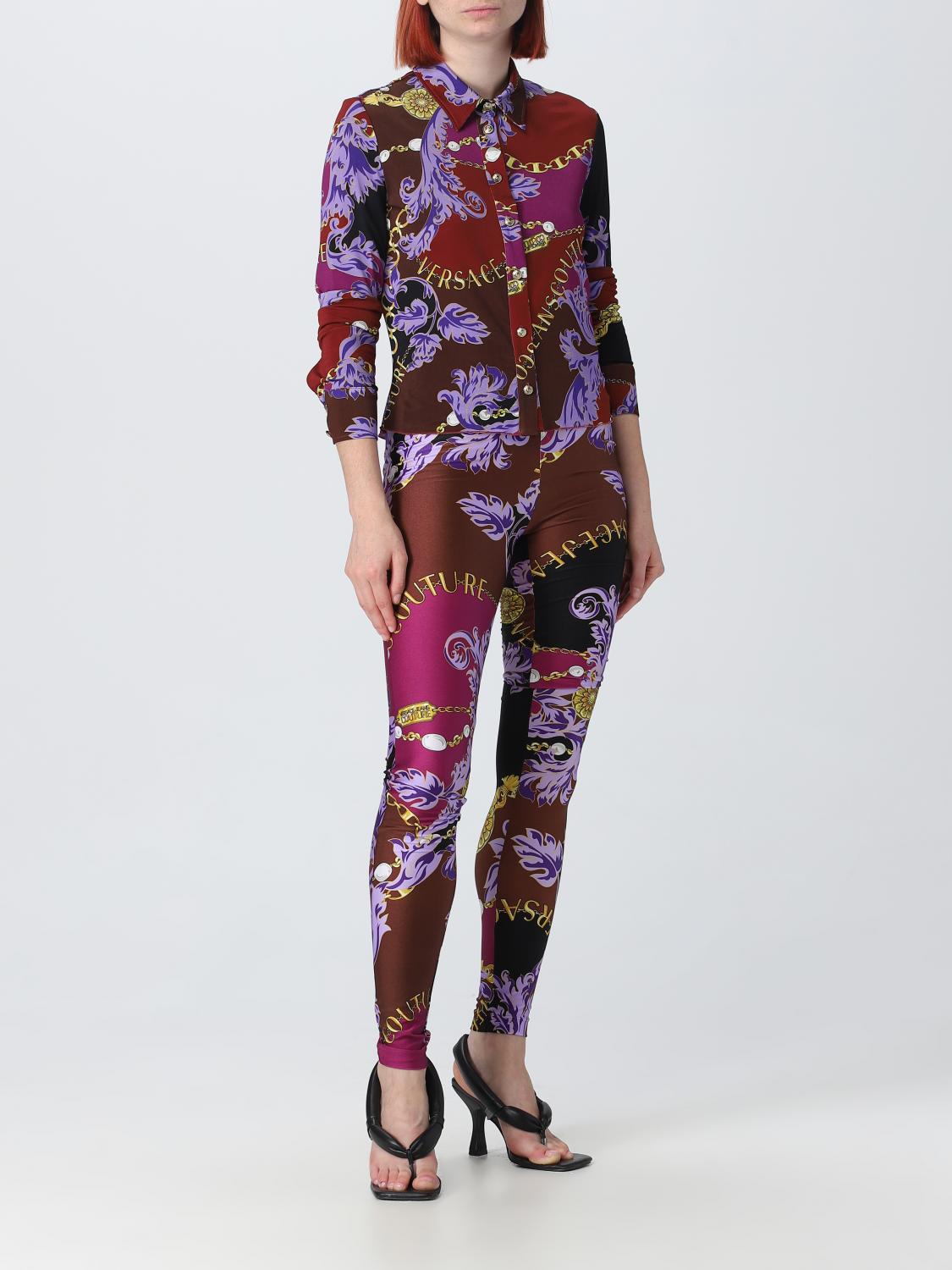 VERSACE JEANS COUTURE CAMISA: Camisa mujer Versace Jeans Couture, Negro 1 - Img 2