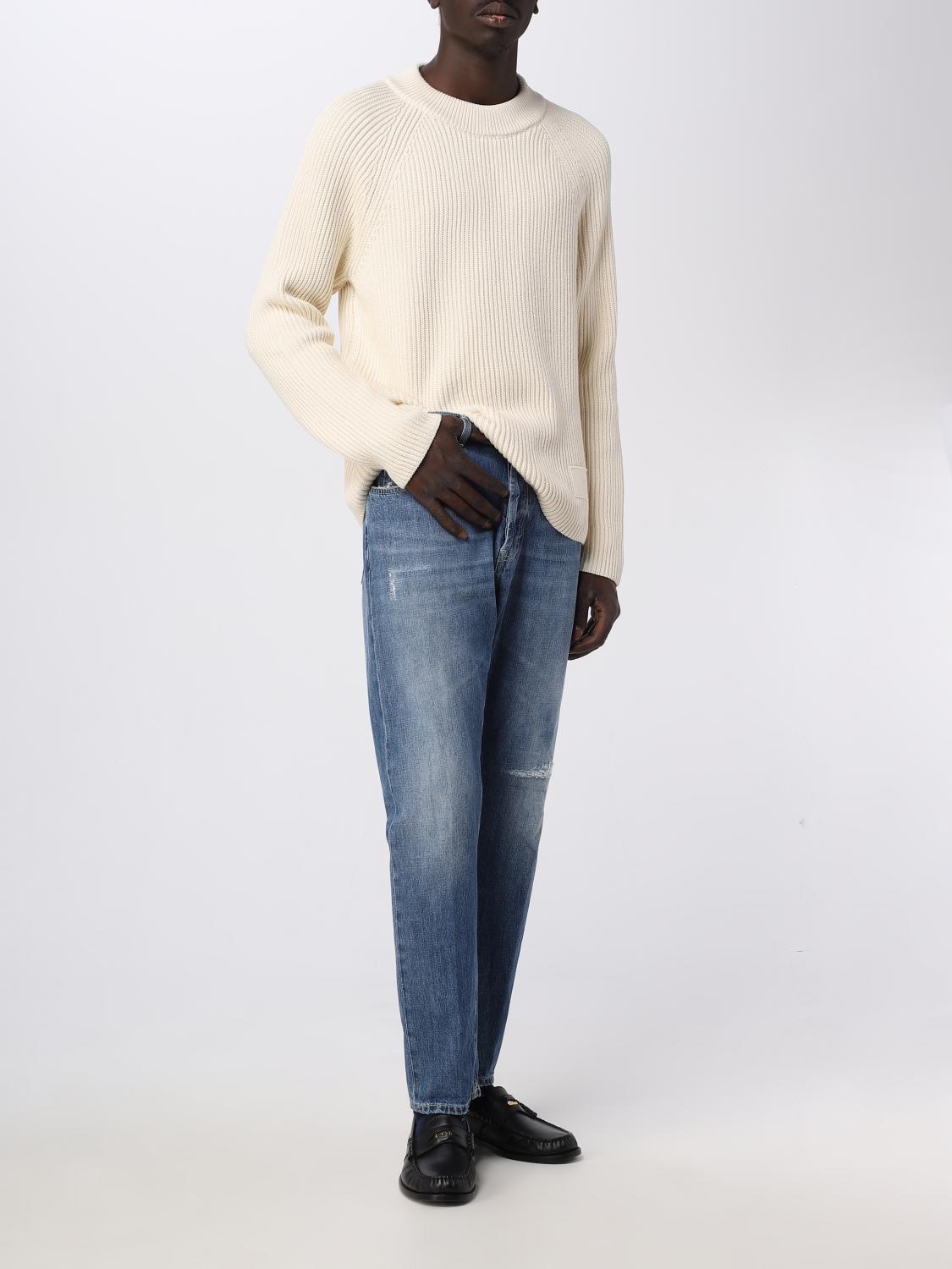 AMI PARIS PULLOVER: Pullover herren Ami Paris, Weiß - Img 2