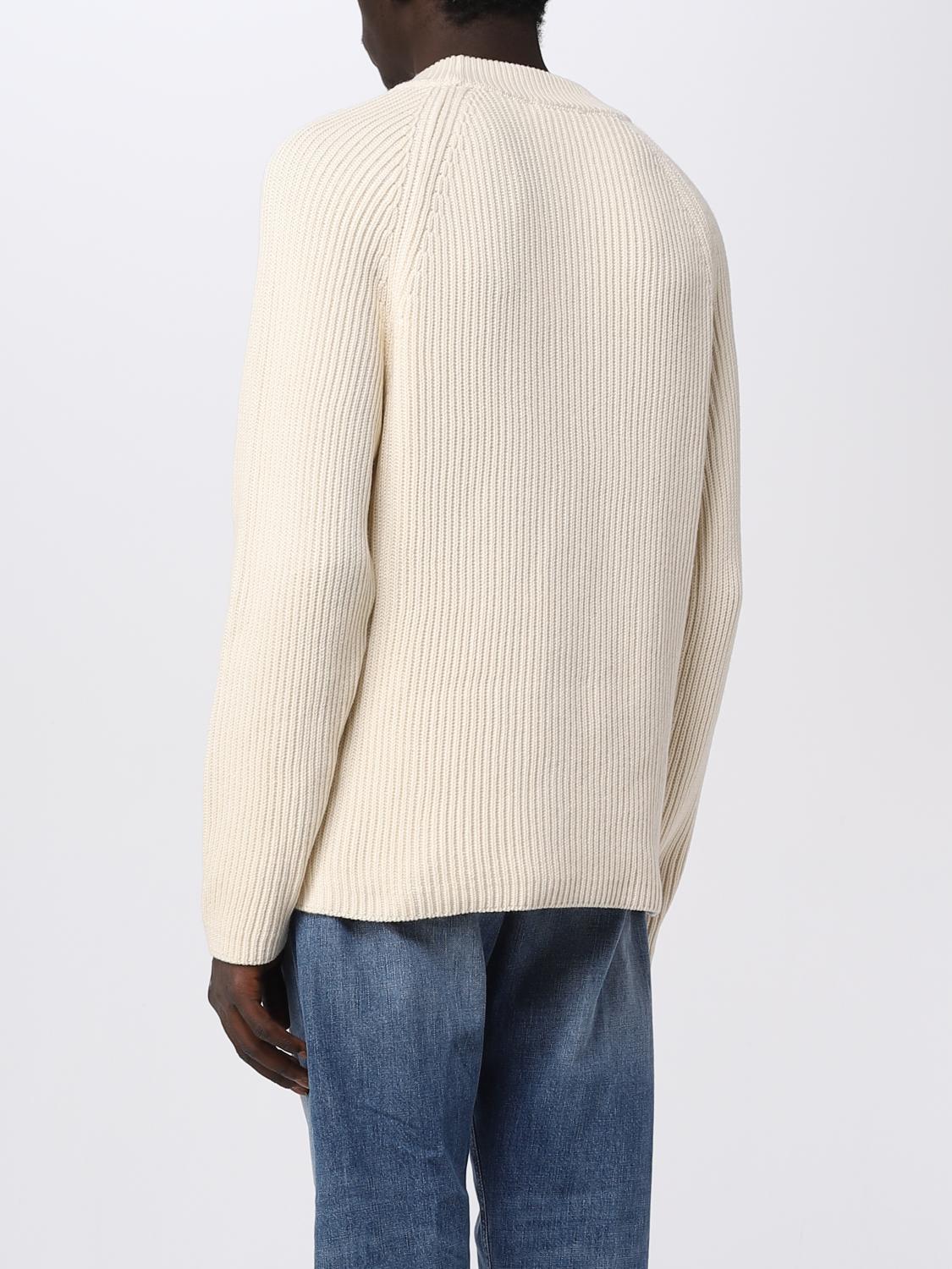 AMI PARIS PULLOVER: Pullover herren Ami Paris, Weiß - Img 3