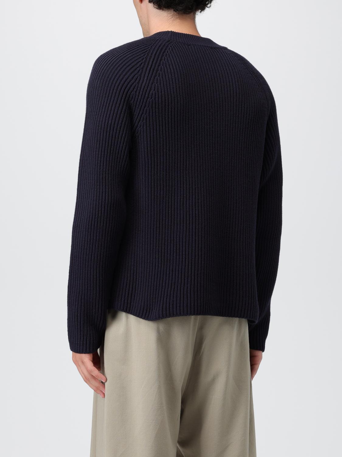 AMI PARIS PULL: Pull homme Ami Paris, Bleu - Img 3