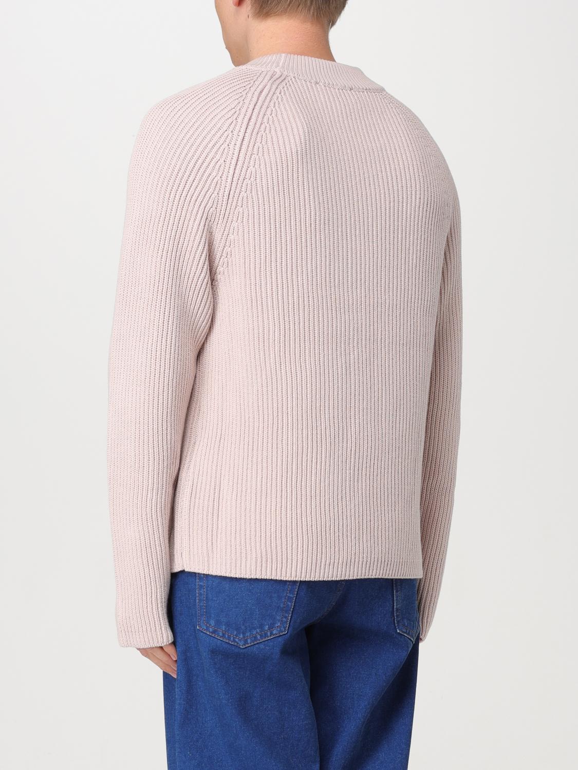 AMI PARIS PULL: Pull homme Ami Paris, Rose - Img 3