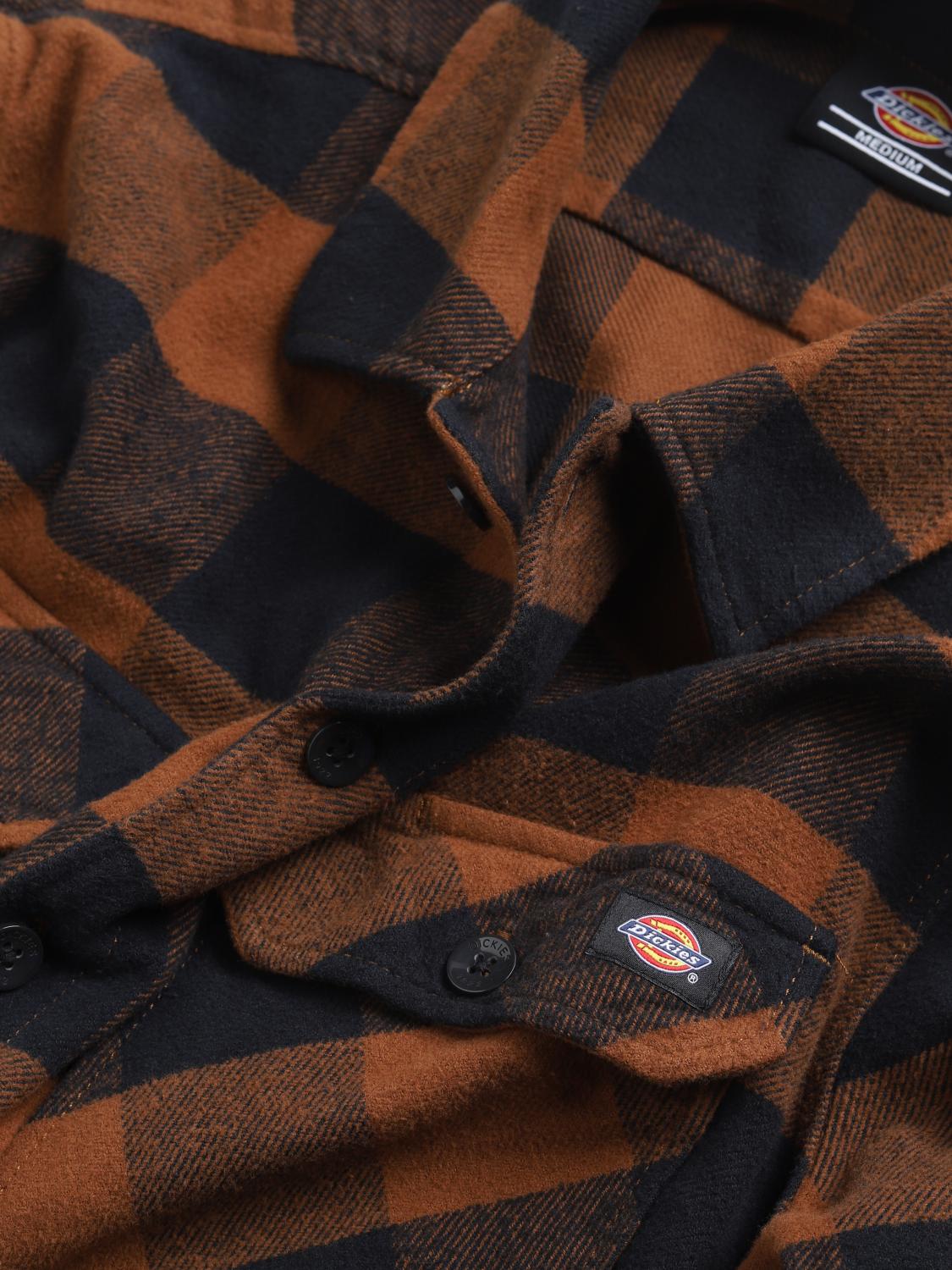 DICKIES CAMISA: Camisa hombre Dickies, Marrón - Img 4