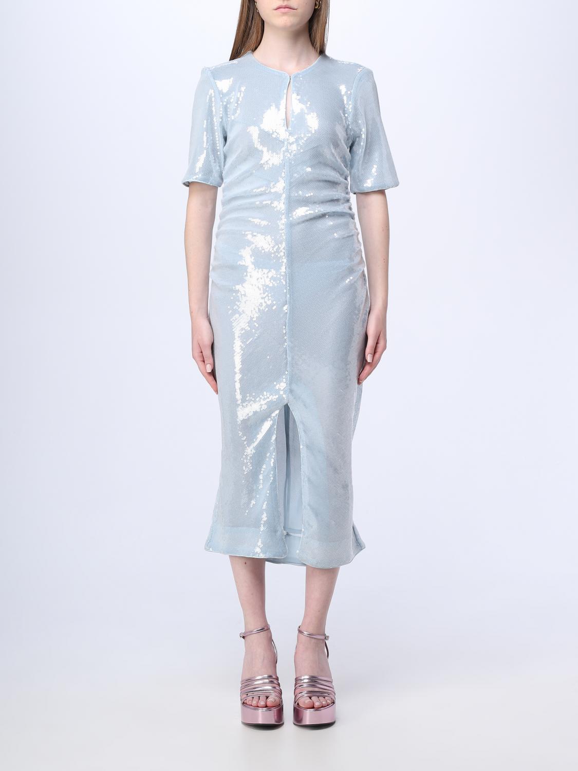 GANNI KLEID: Kleid damen Ganni, Ice - Img 1