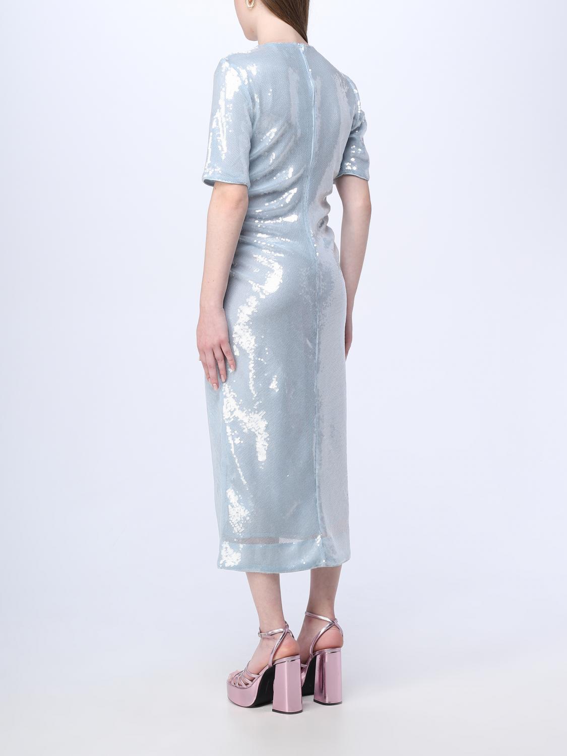 GANNI KLEID: Kleid damen Ganni, Ice - Img 3