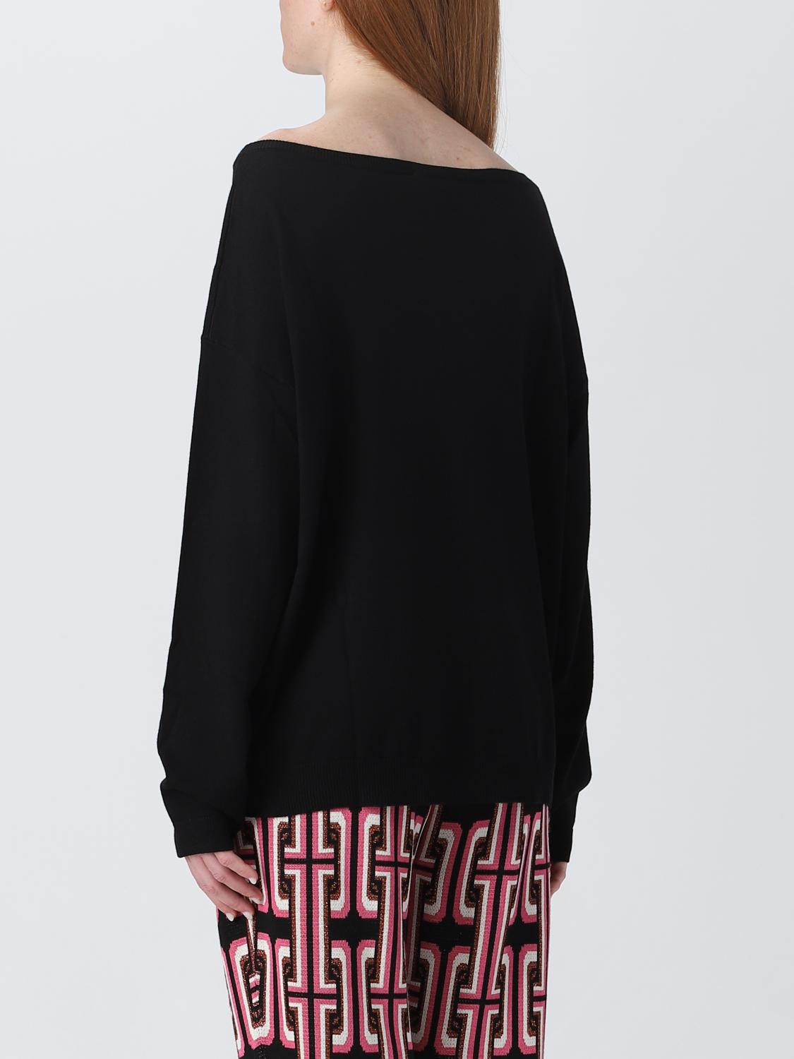 LIU JO PULLOVER: Pullover damen Liu Jo, Schwarz - Img 2