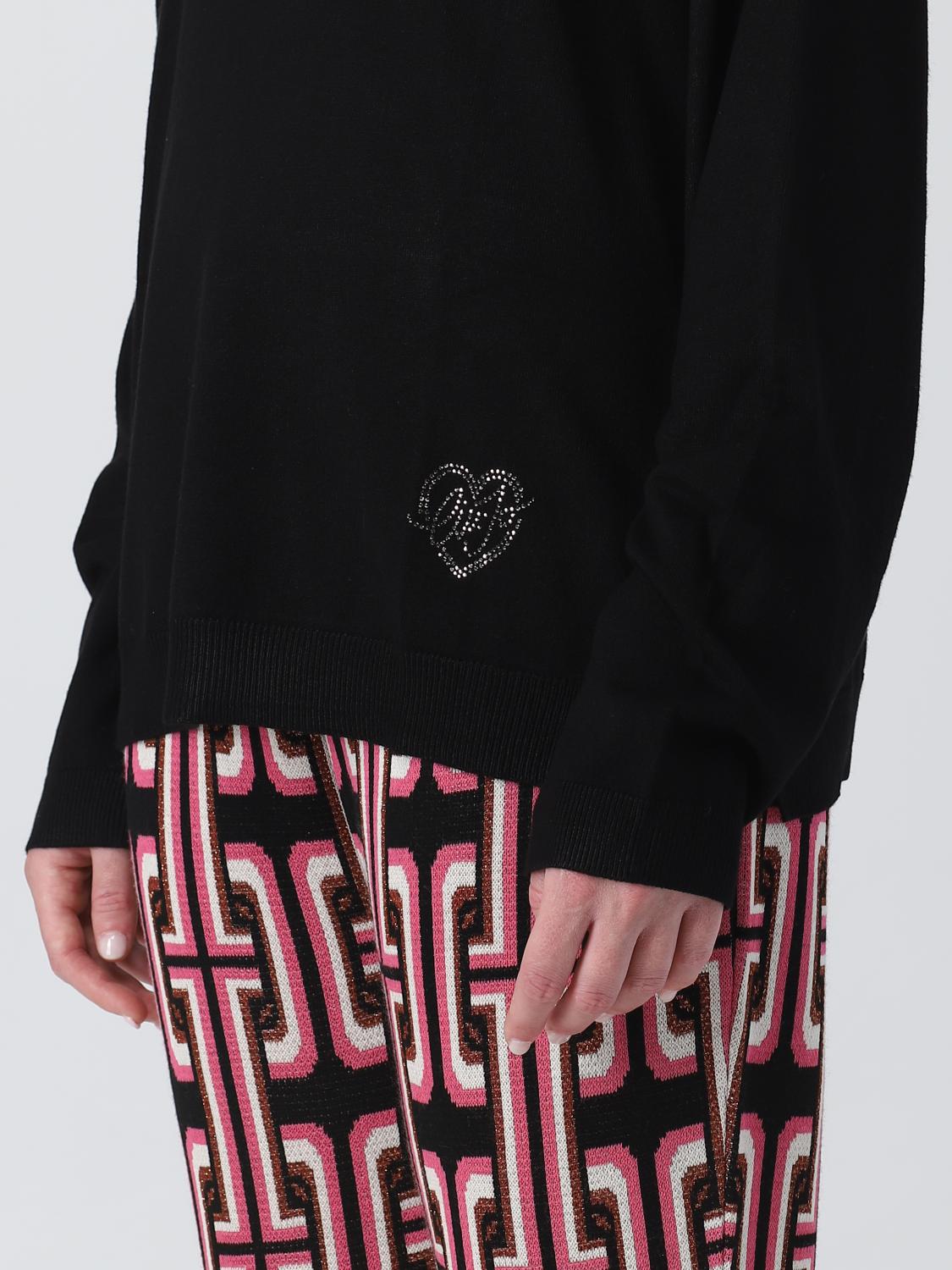 LIU JO PULLOVER: Pullover damen Liu Jo, Schwarz - Img 3