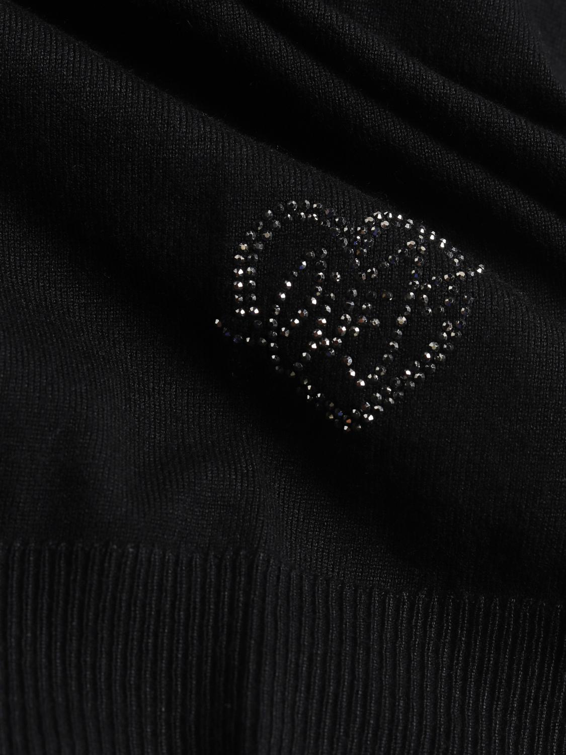 LIU JO PULLOVER: Pullover damen Liu Jo, Schwarz - Img 4