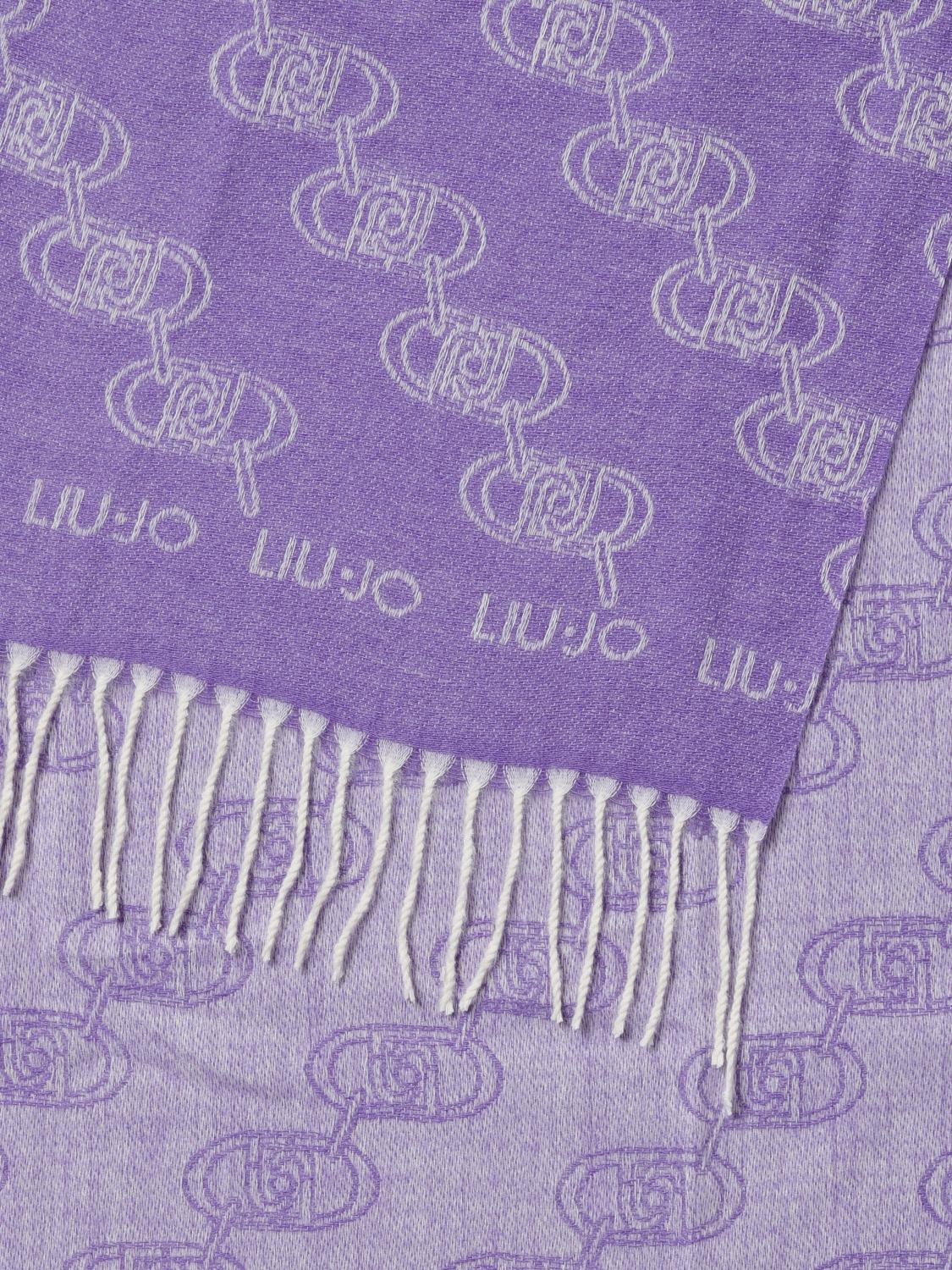 LIU JO: Scarf woman - Violet | Liu Jo scarf 2F3079T0300